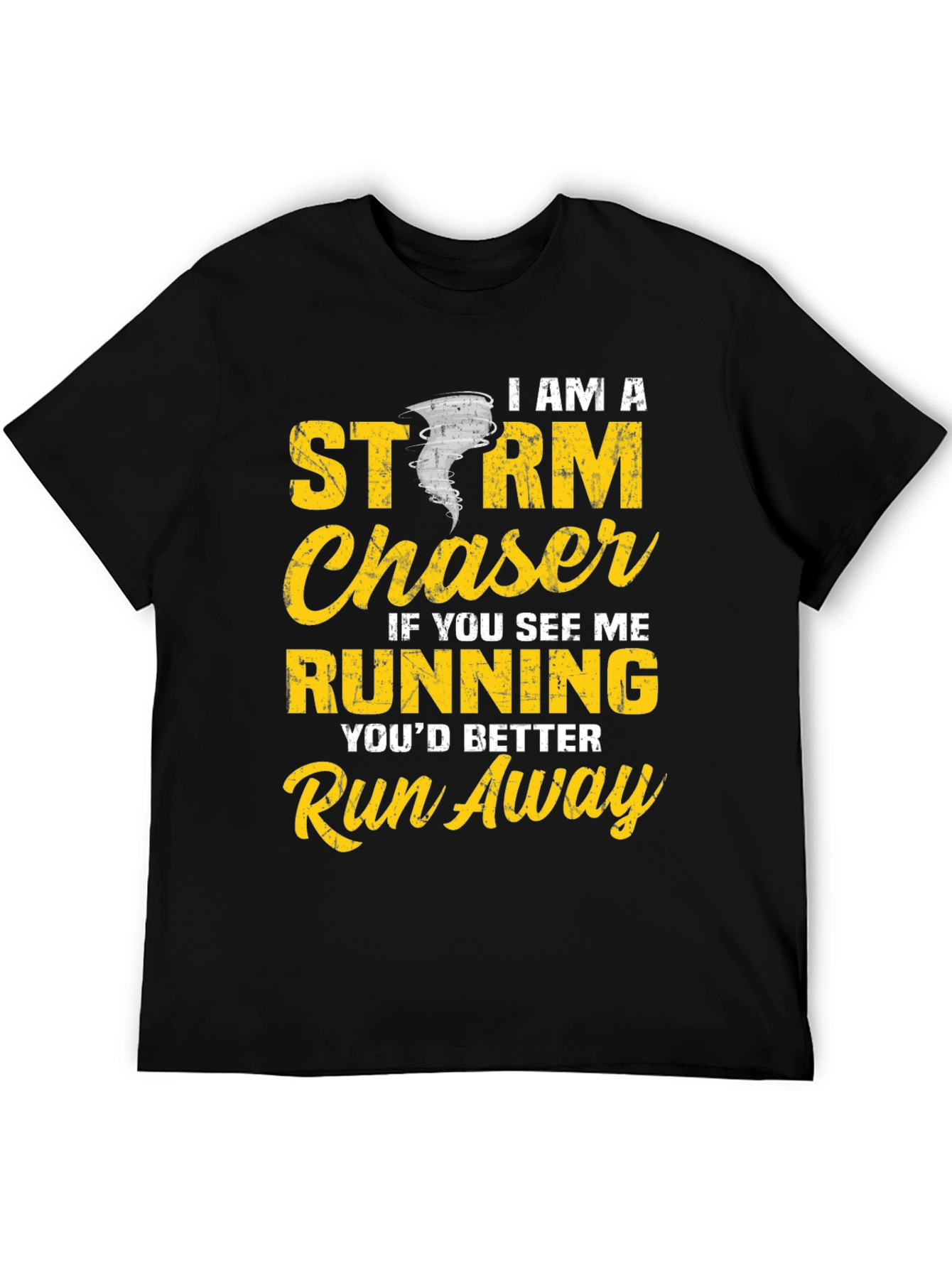 Storm Chaser Graphic T-Shirt - Run Away!