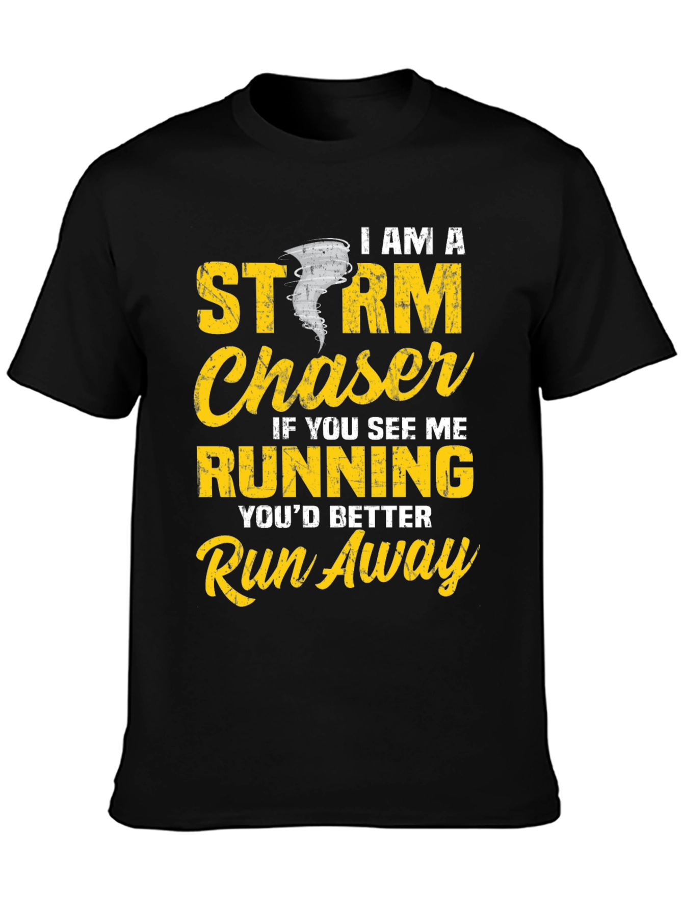 Storm Chaser Graphic T-Shirt - Run Away!