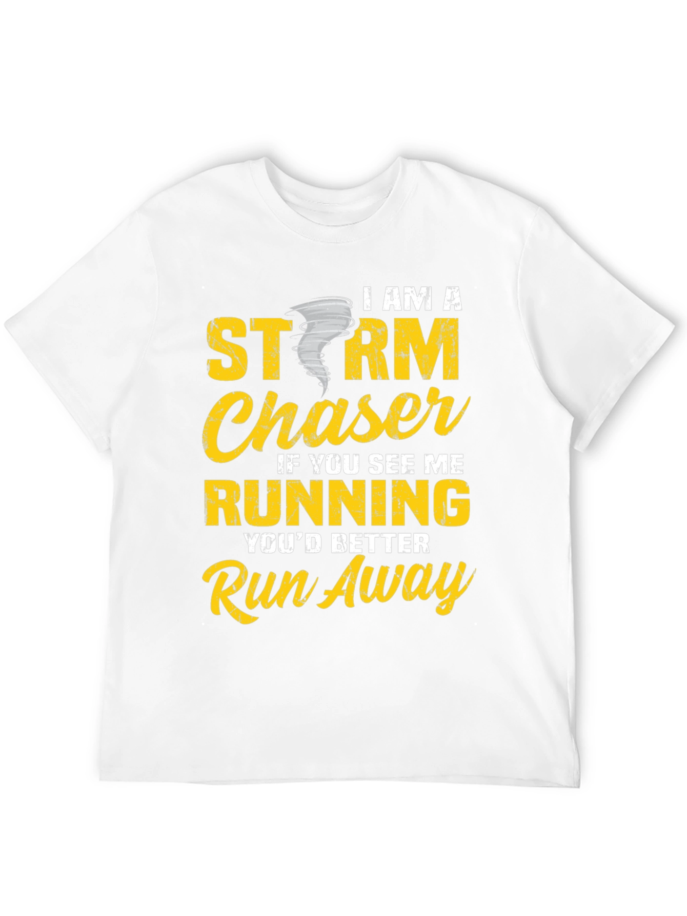 Storm Chaser Graphic T-Shirt - Run Away!