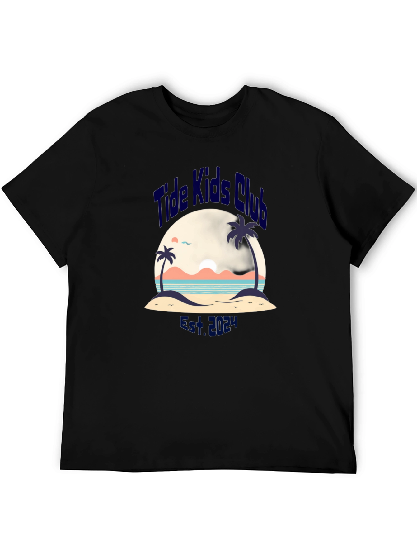 Tide Kids Club Black T-Shirt - Est. 2024