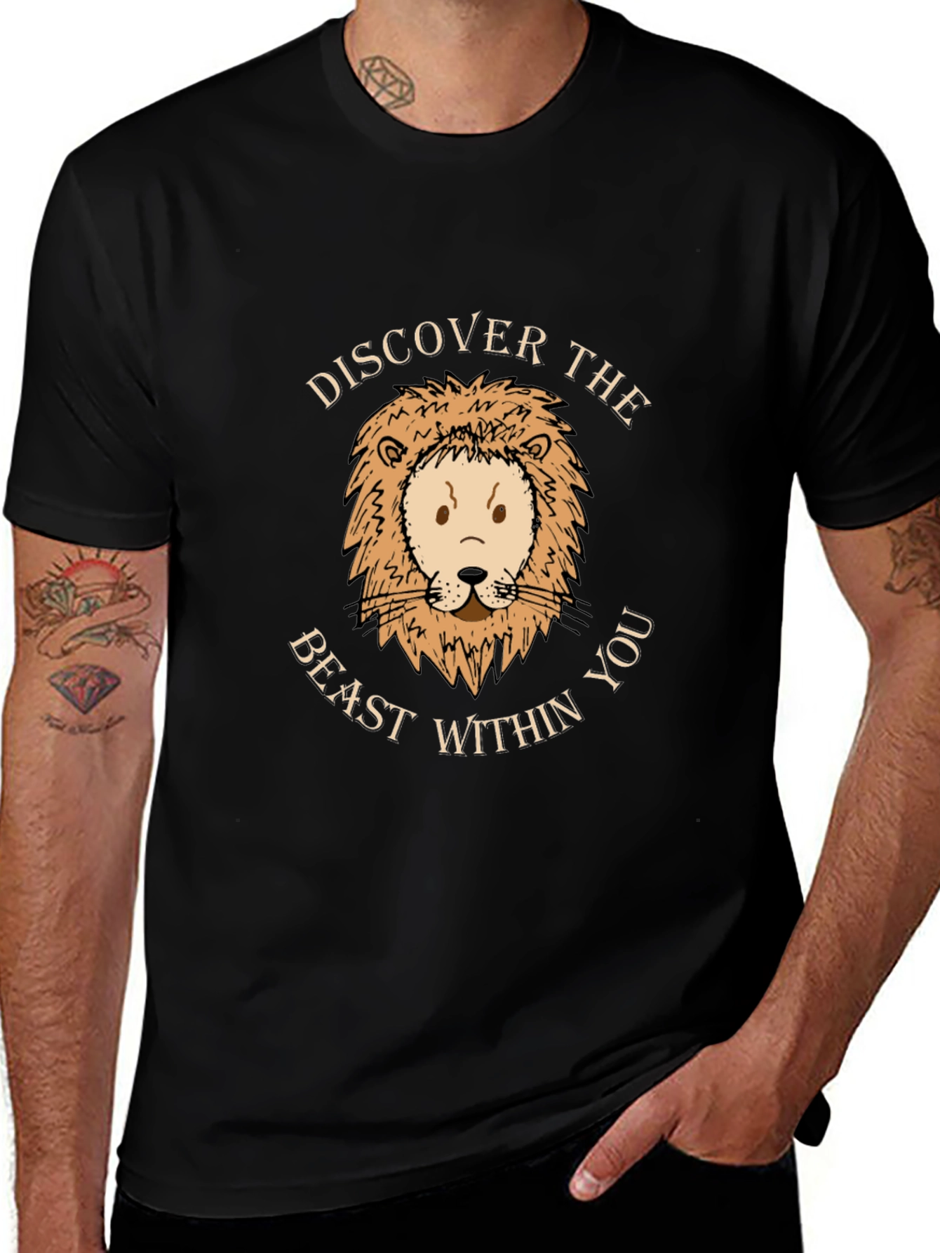 Discover the Beast Within Graphic Tee