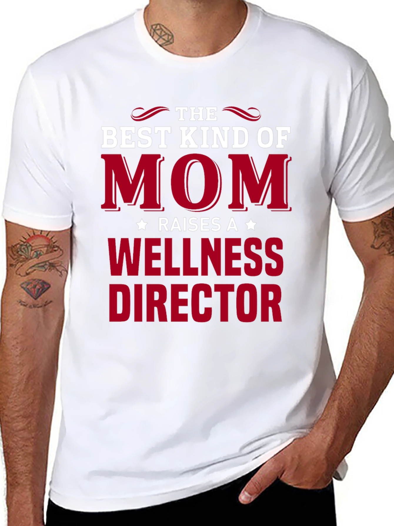 Best Kind of Mom Wellness Director T-Shirt