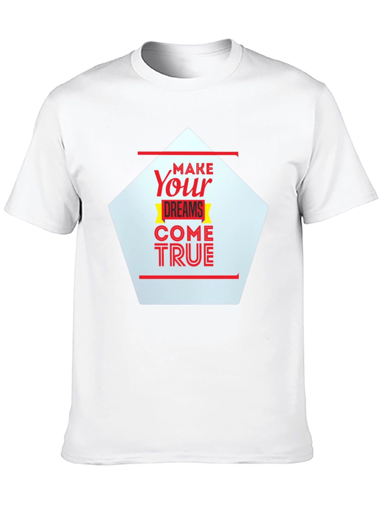 Make Your Dreams Come True Black Graphic Tee
