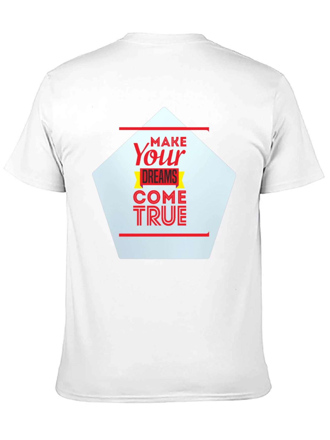 Make Your Dreams Come True Black Graphic Tee