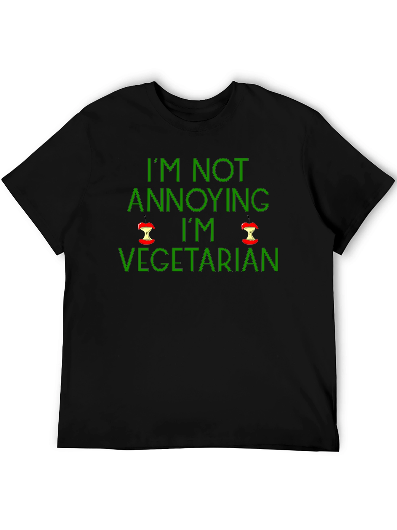 Vegetarian Graphic Tee - Im Not Annoying