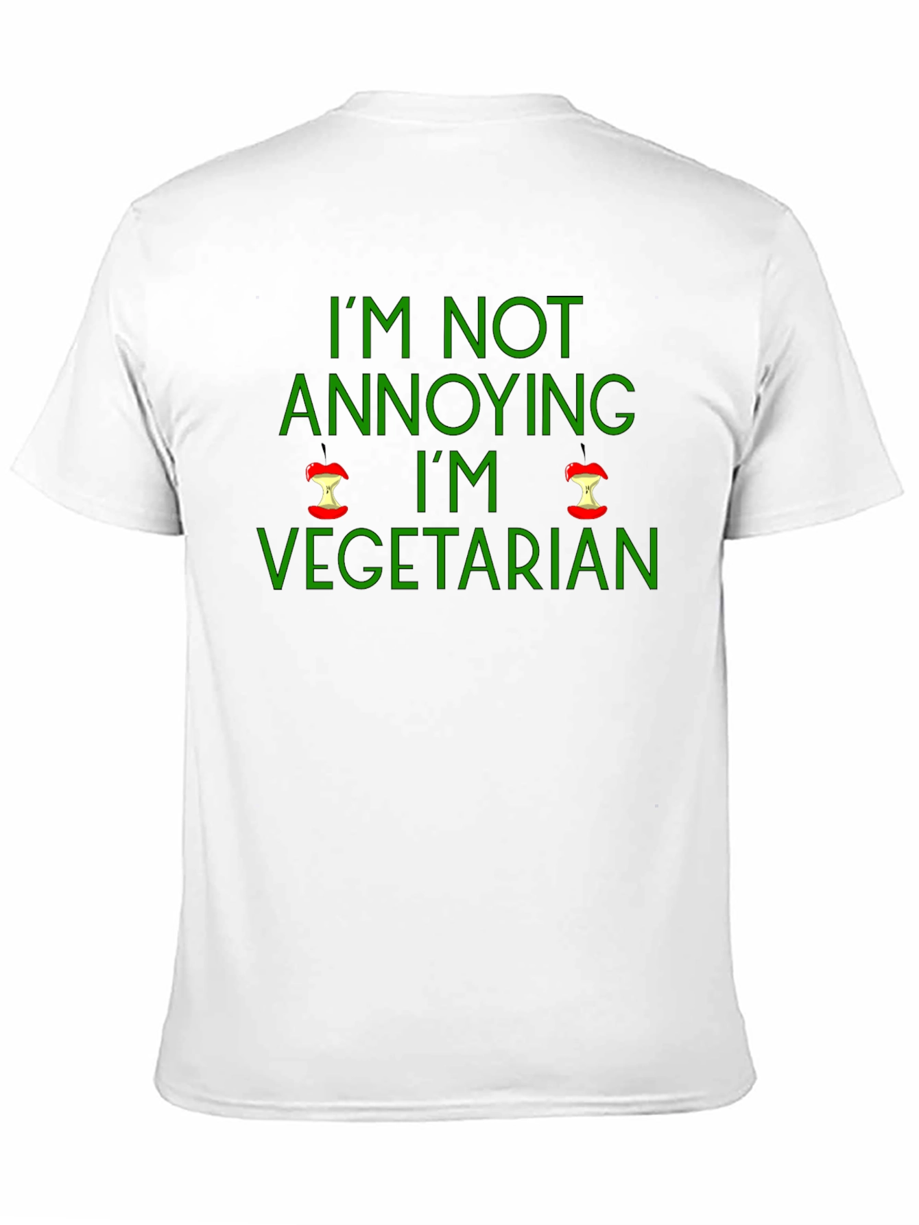 Vegetarian Graphic Tee - Im Not Annoying
