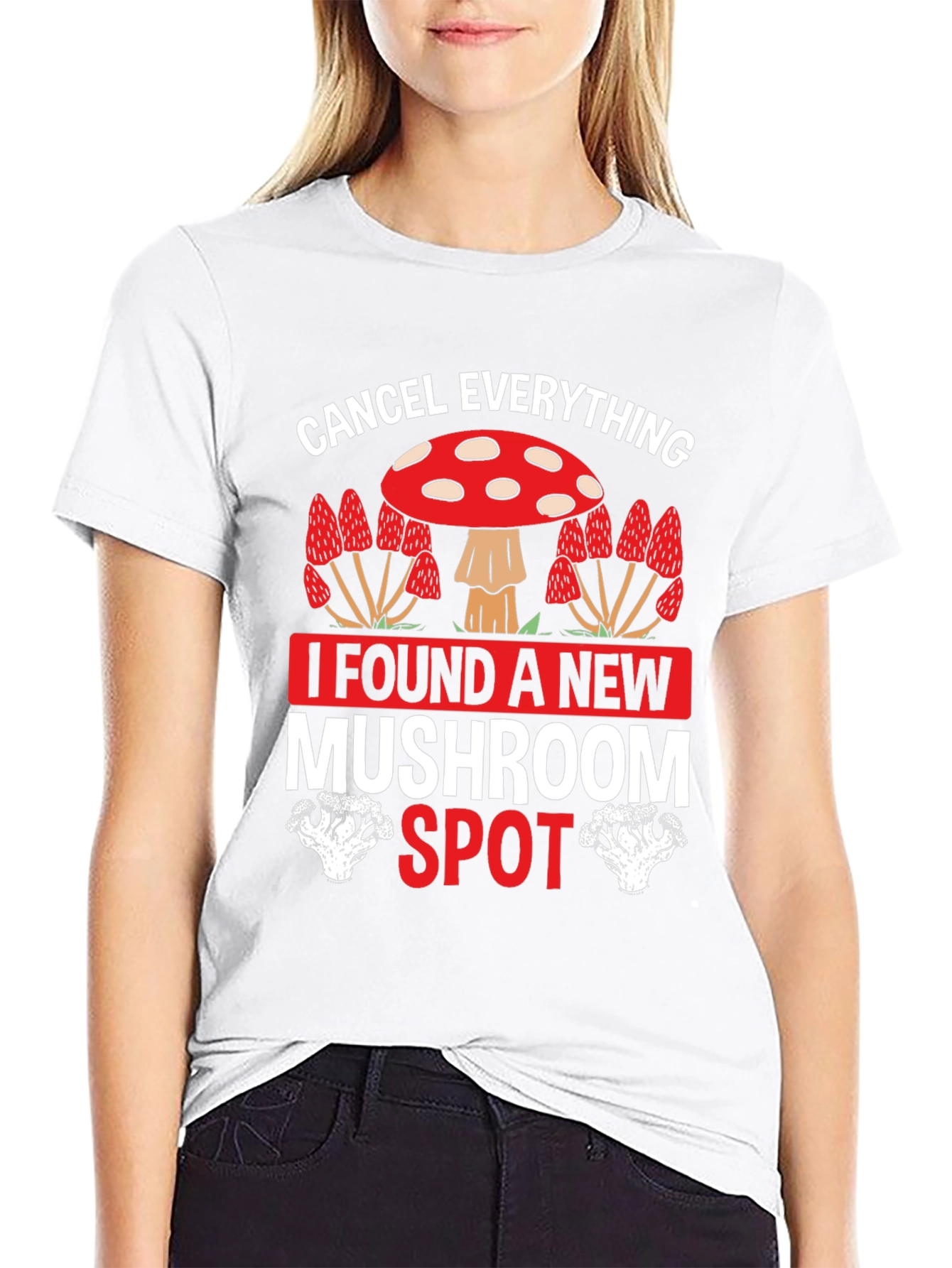 Mushroom Spot T-Shirt - Funny Cancel Everything Tee