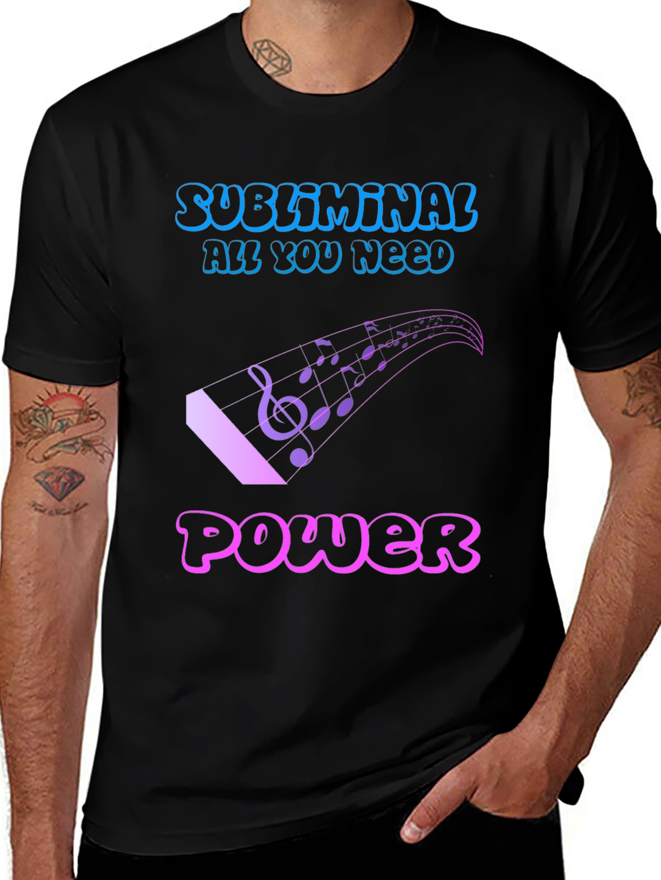 Subliminal Power Graphic Tee