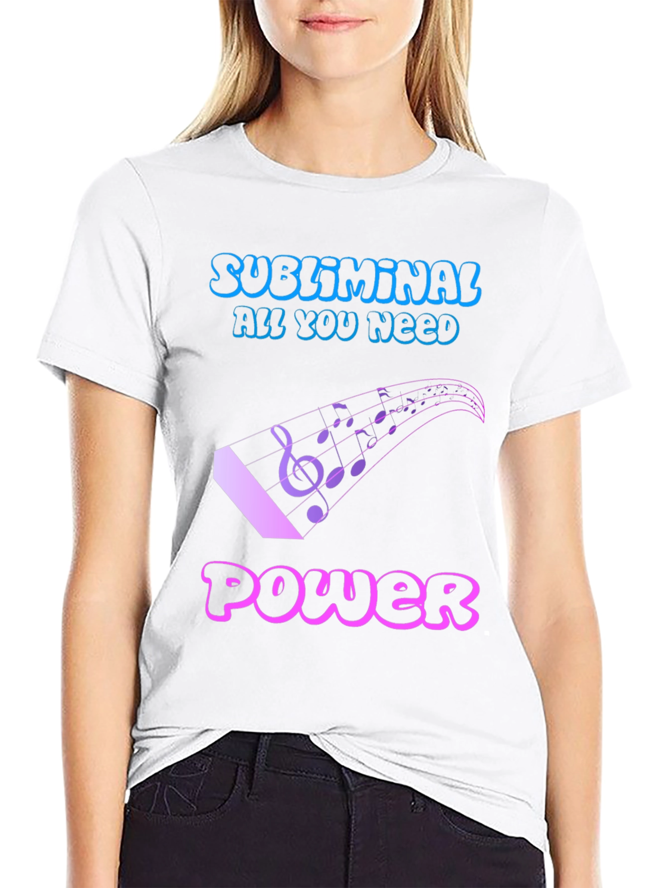 Subliminal Power Graphic Tee