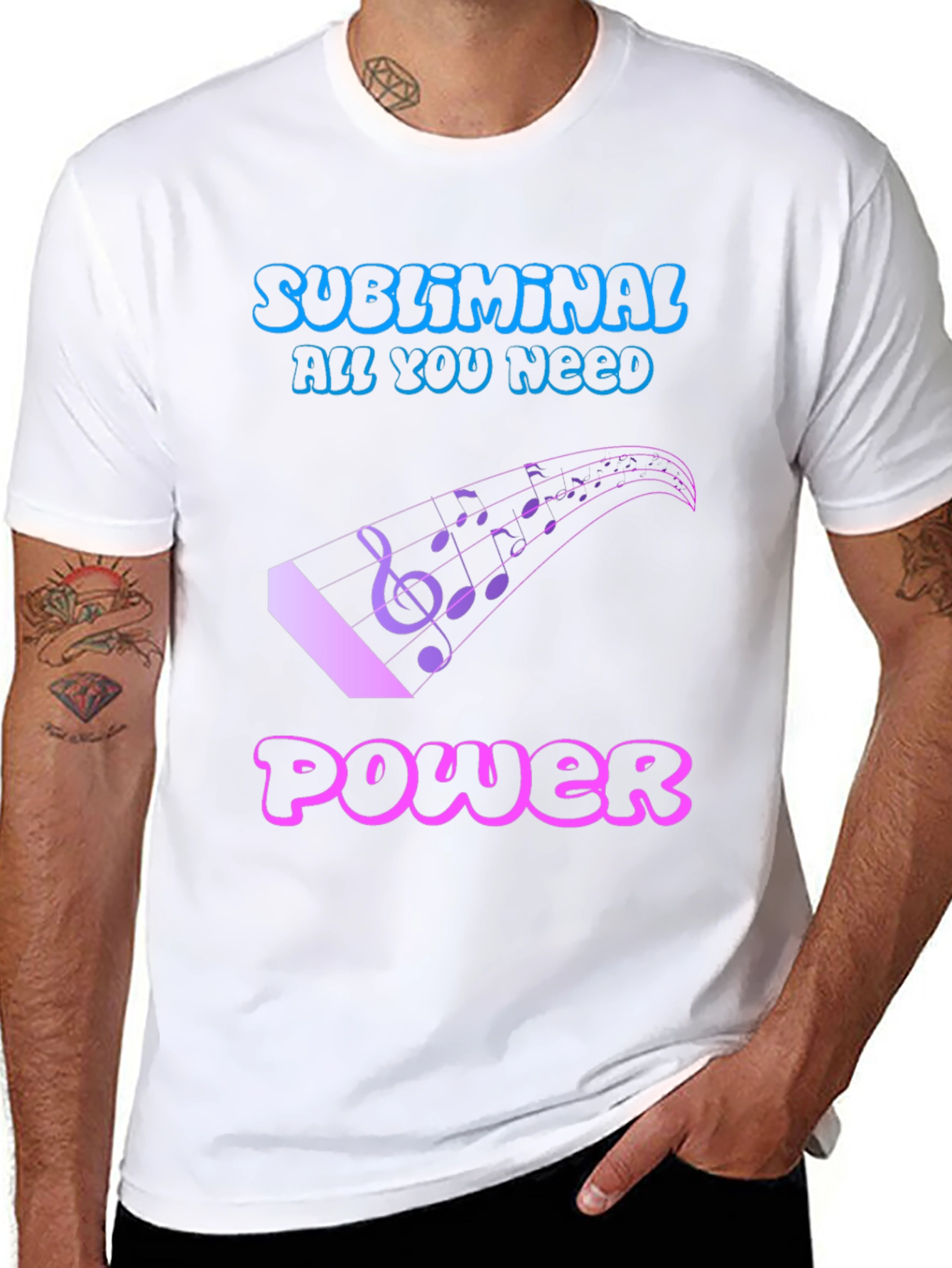 Subliminal Power Graphic Tee