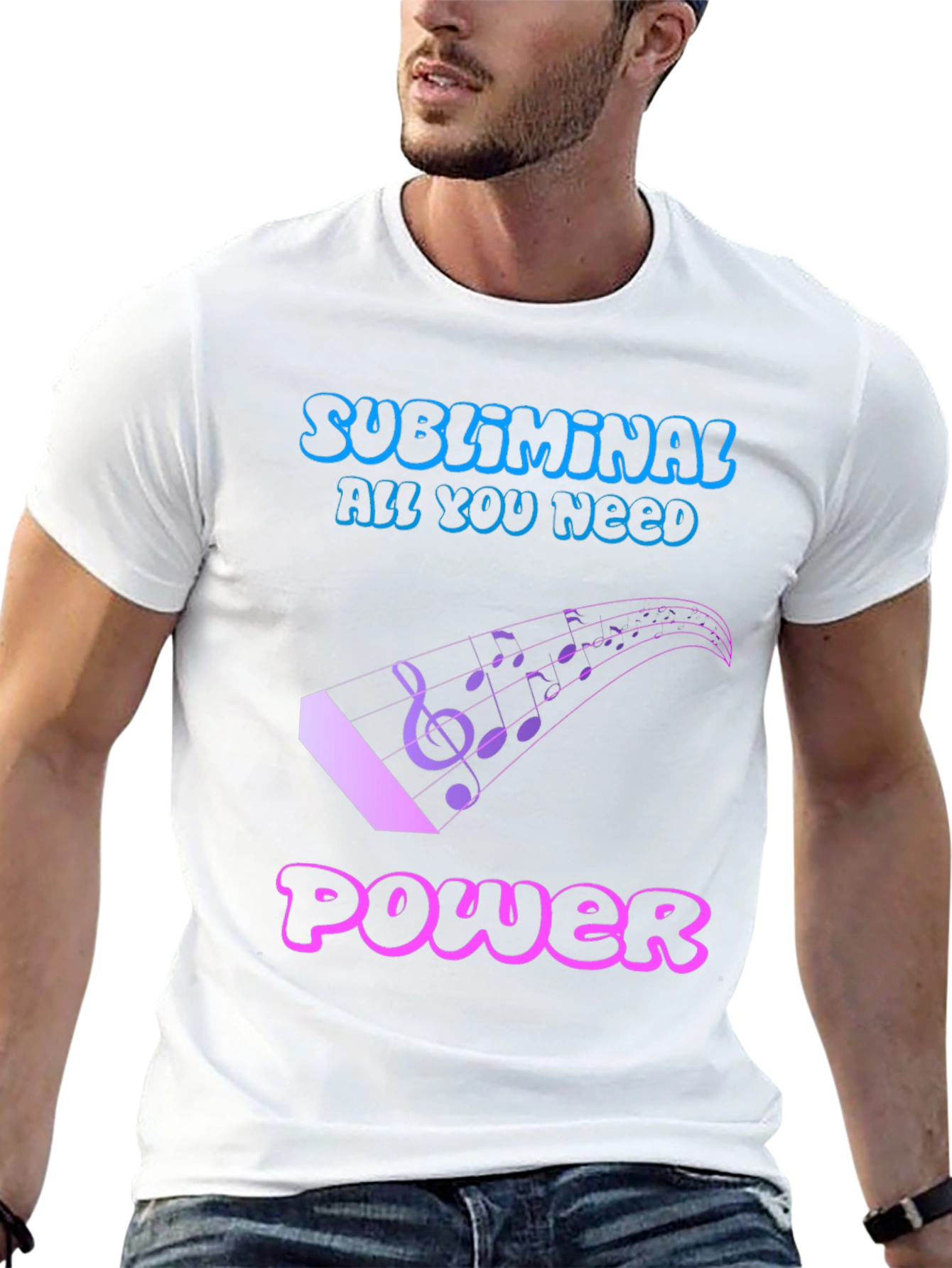 Subliminal Power Graphic Tee