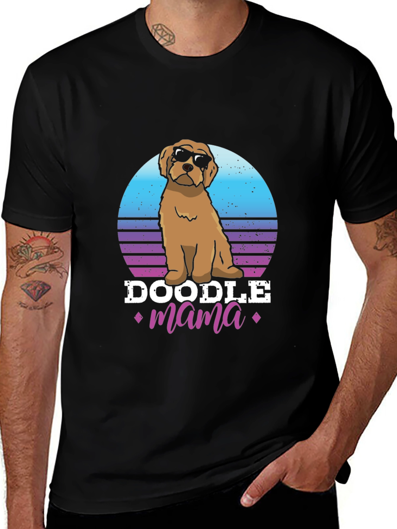 Doodle Mama T-Shirt - Dog Lover Tee