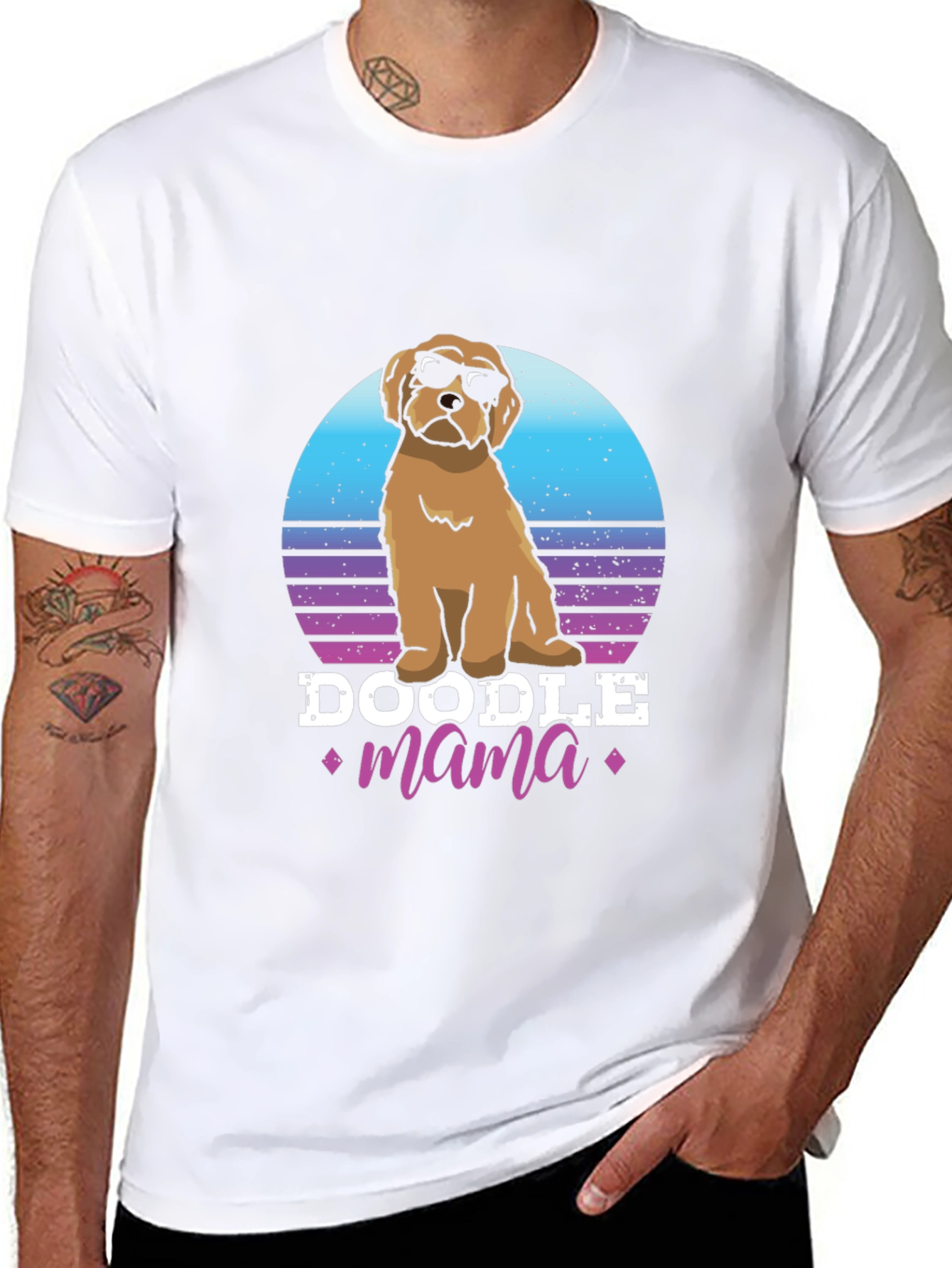 Doodle Mama T-Shirt - Dog Lover Tee