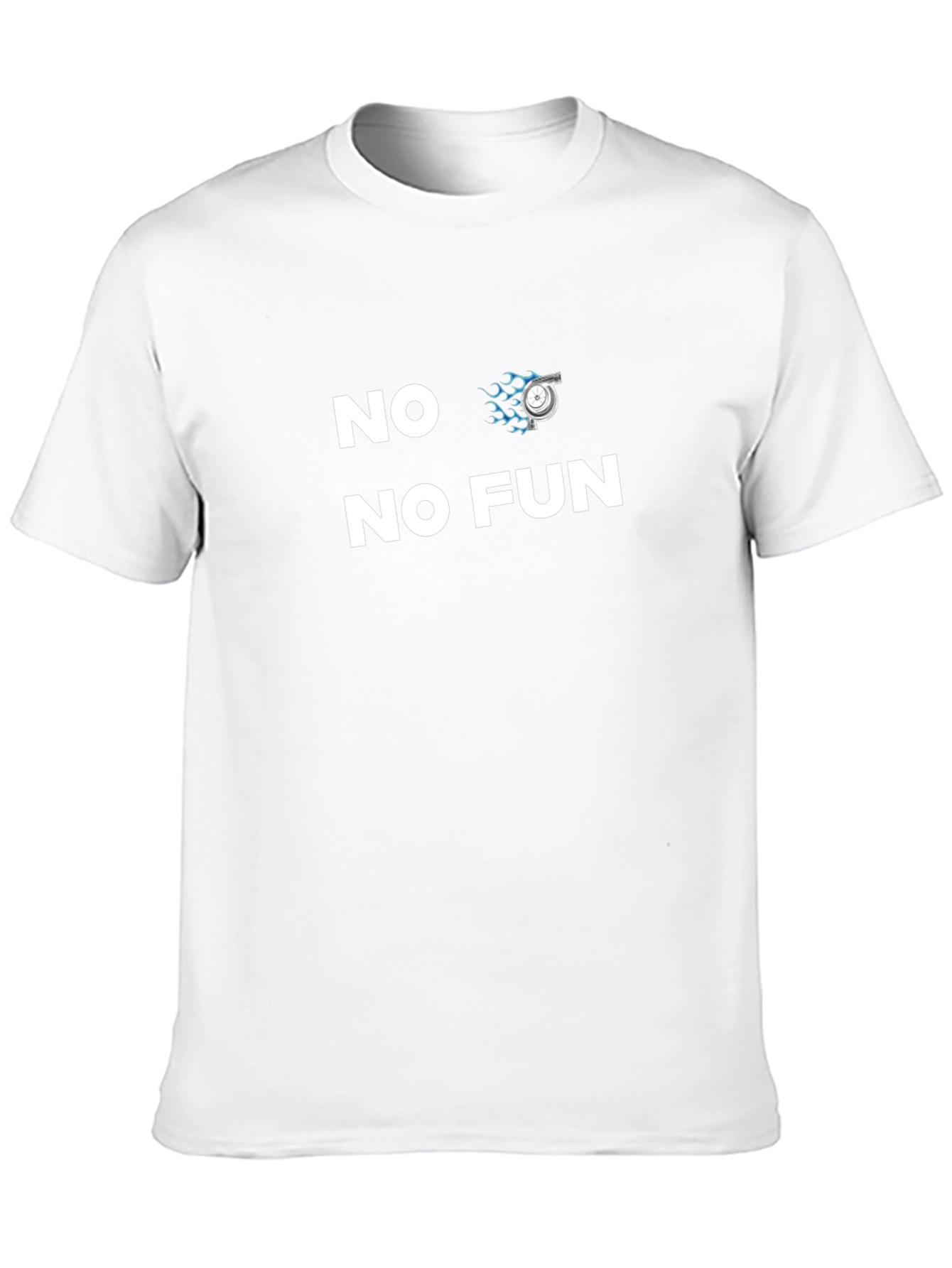 No Turbo No Fun Black T-Shirt