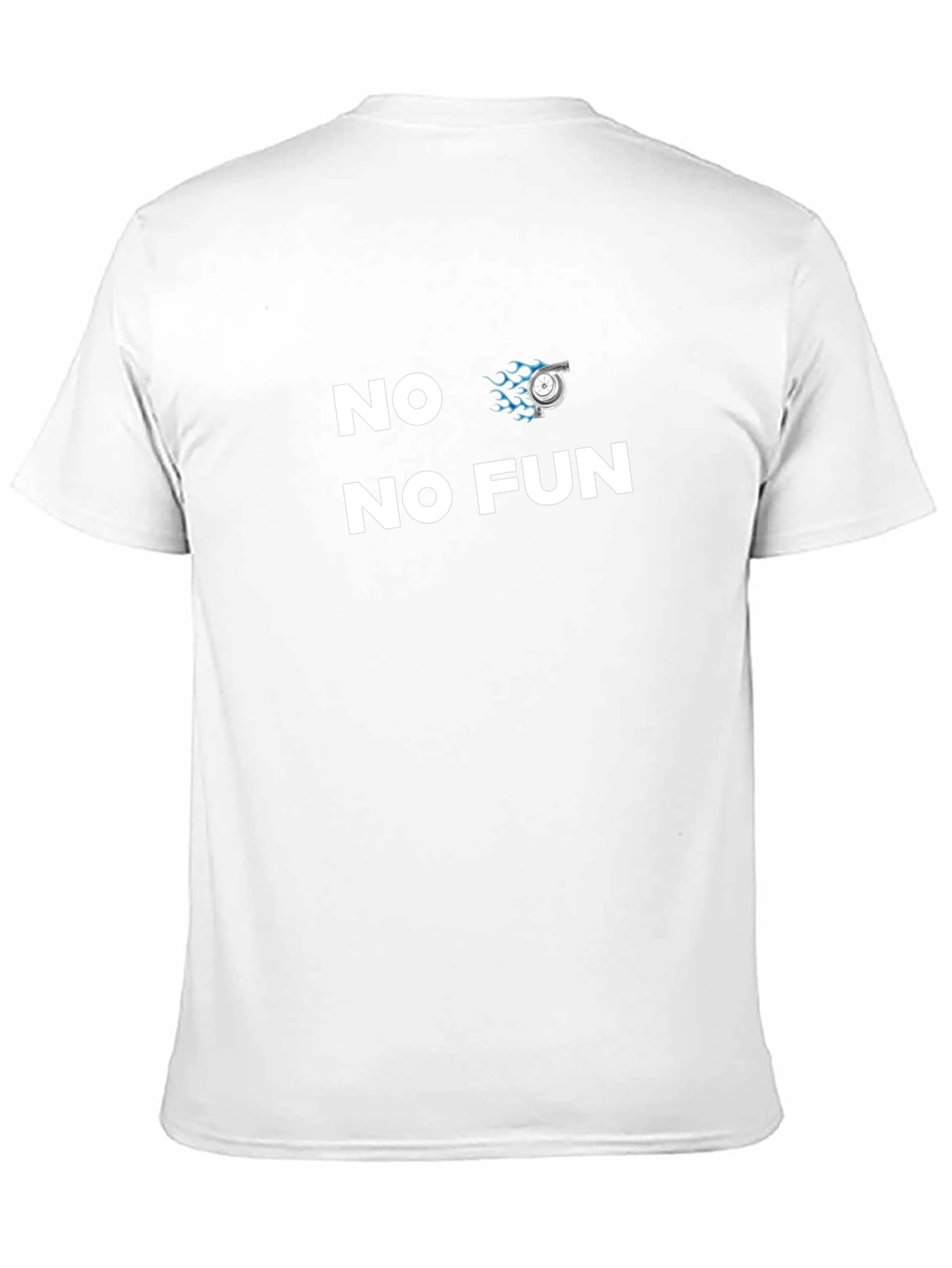 No Turbo No Fun Black T-Shirt