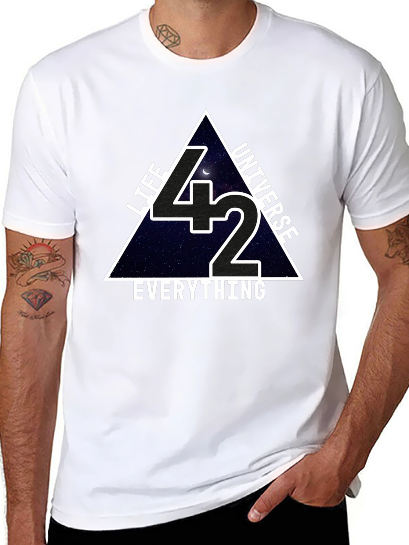 42 Life Universe Everything Graphic Tee