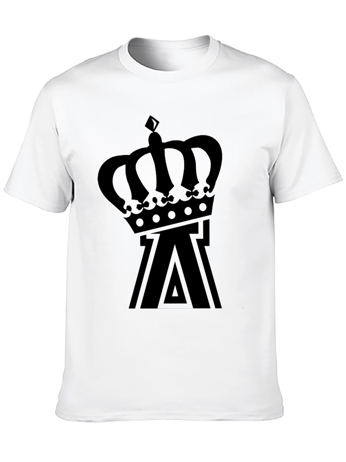 Crown Logo Black T-Shirt