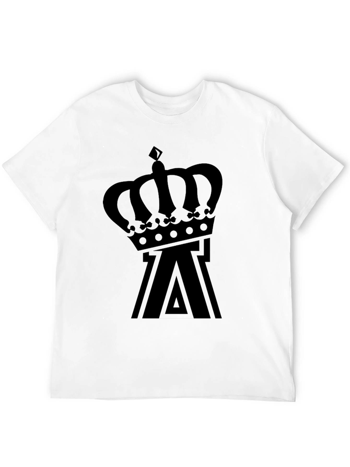 Crown Logo Black T-Shirt
