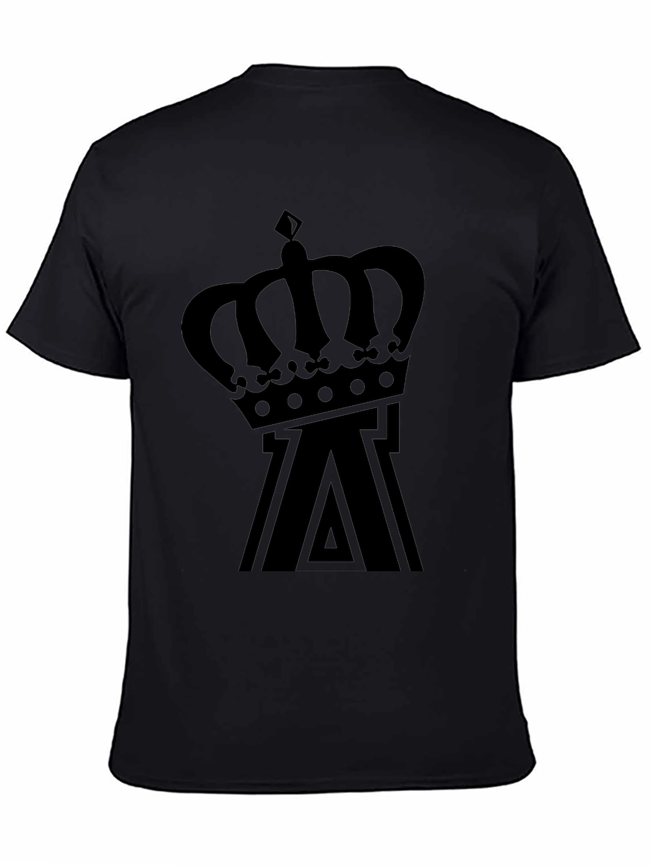Crown Logo Black T-Shirt