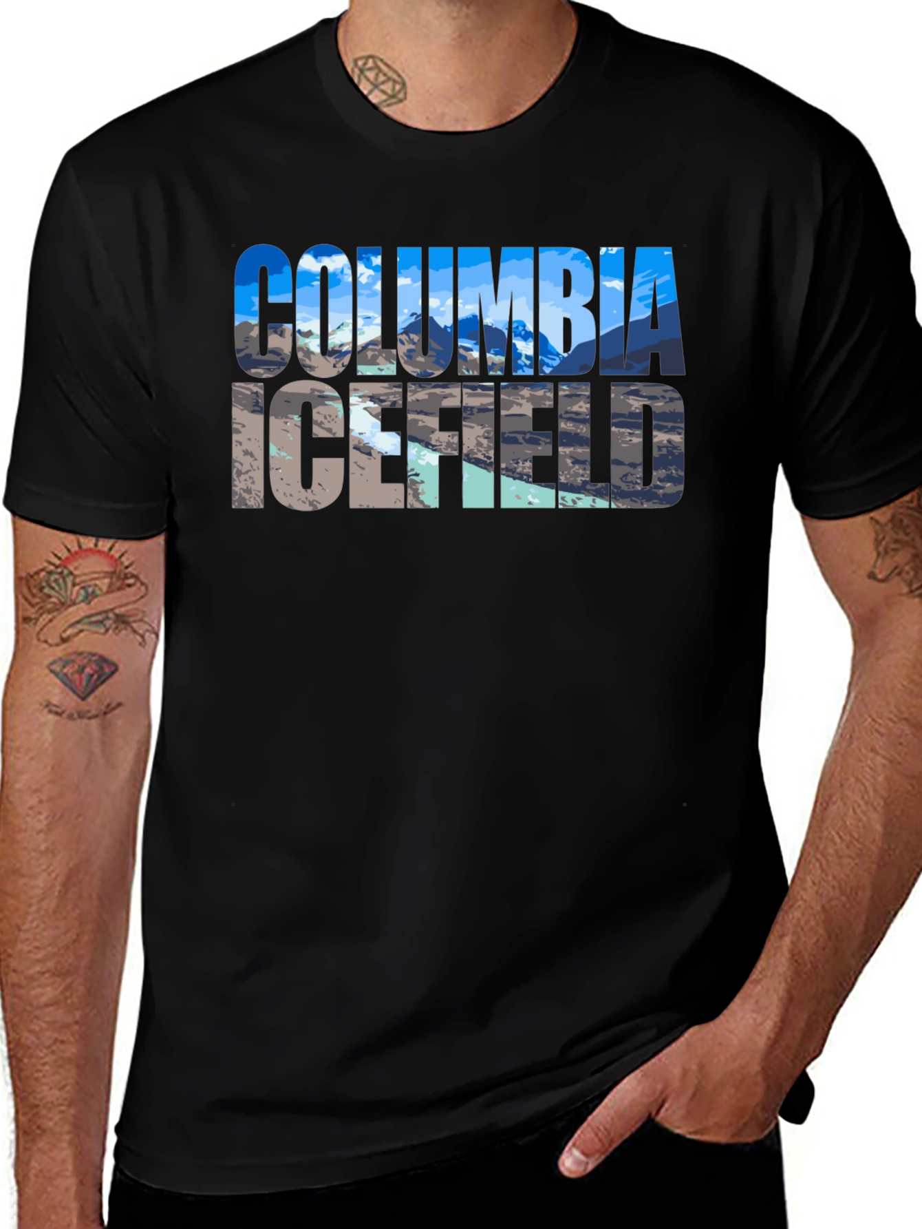 Columbia Icefield Graphic Tee - Black