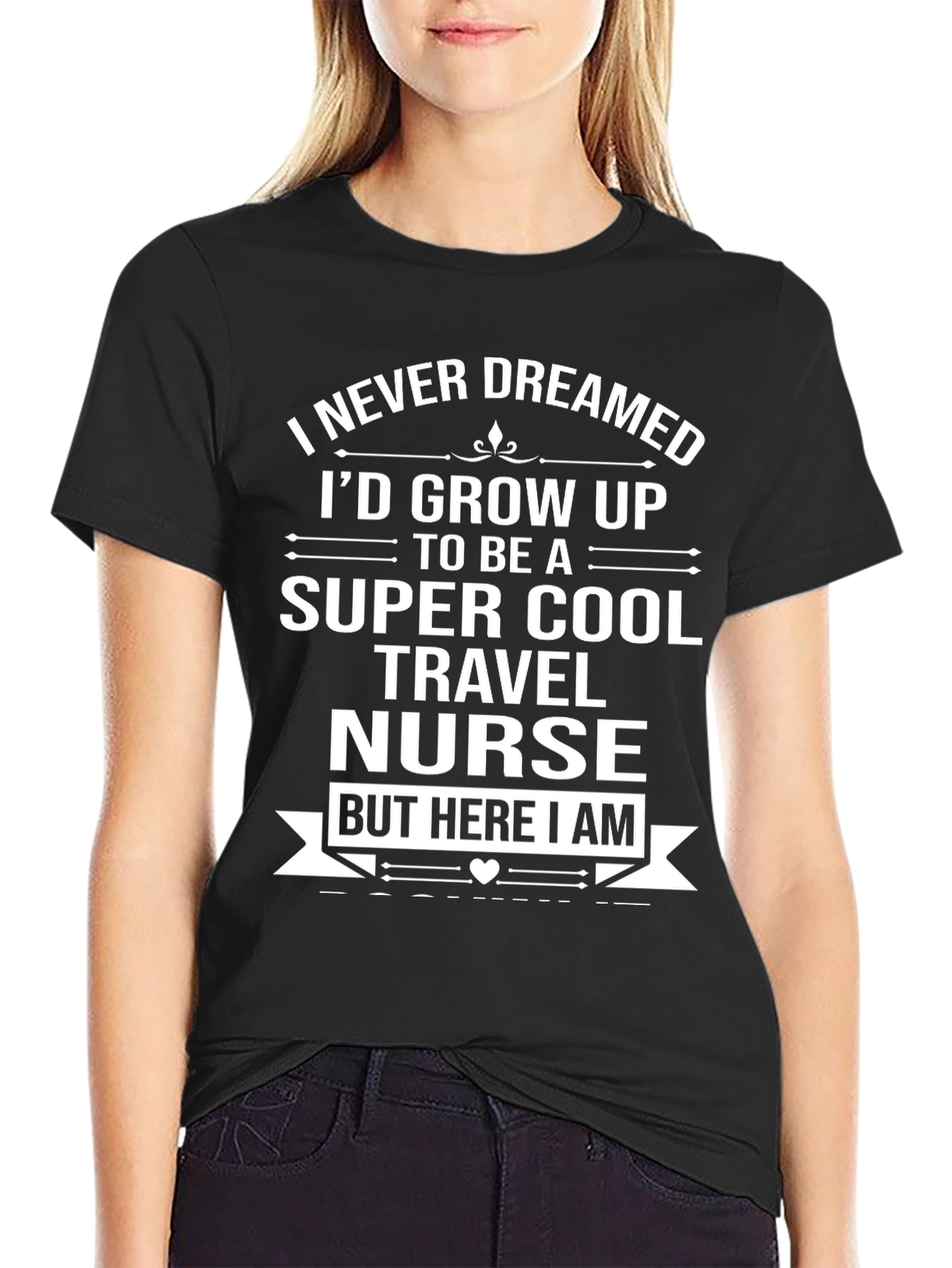 Super Cool Travel Nurse Graphic T-Shirt