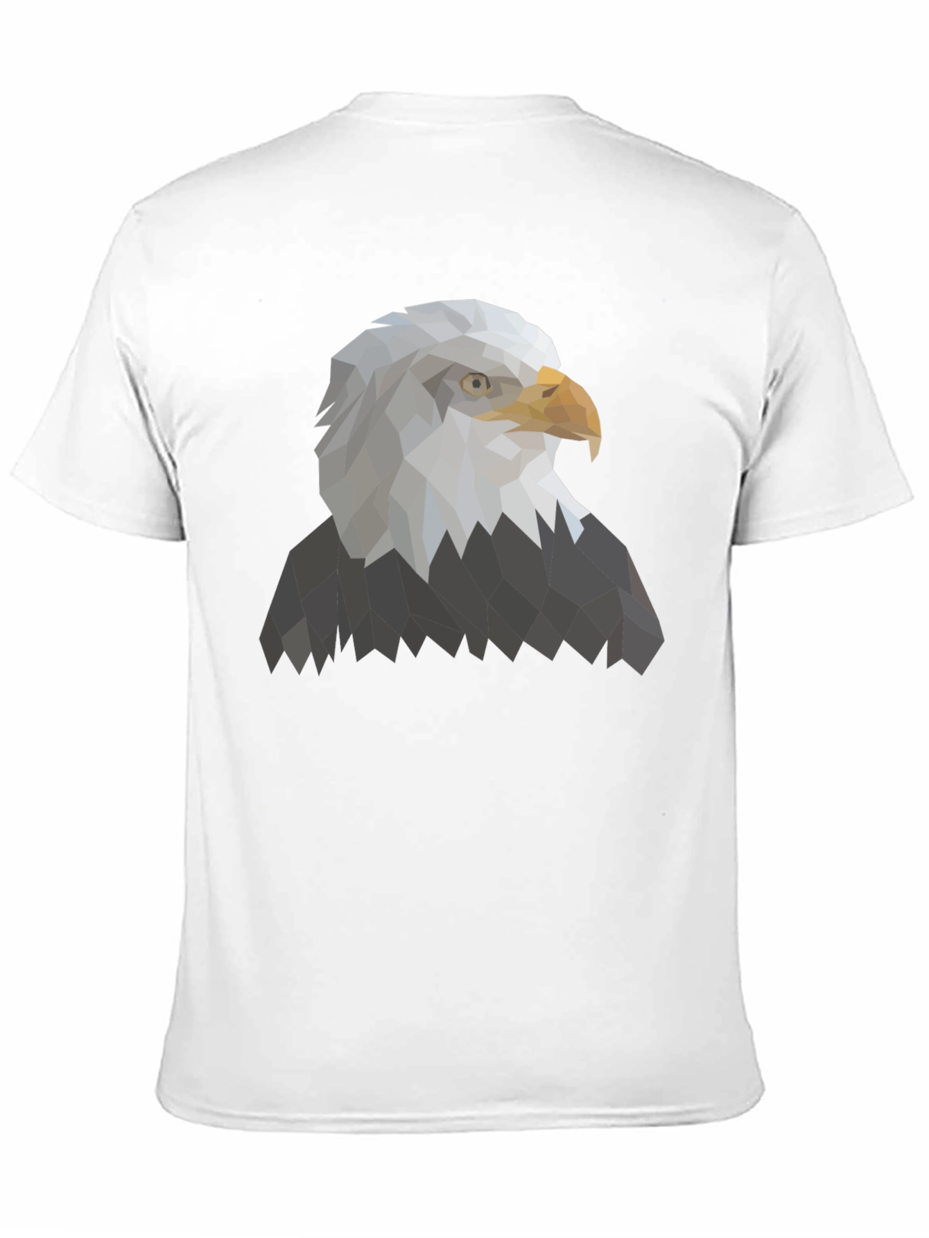 Geometric Eagle Graphic T-Shirt - Modern & Stylish