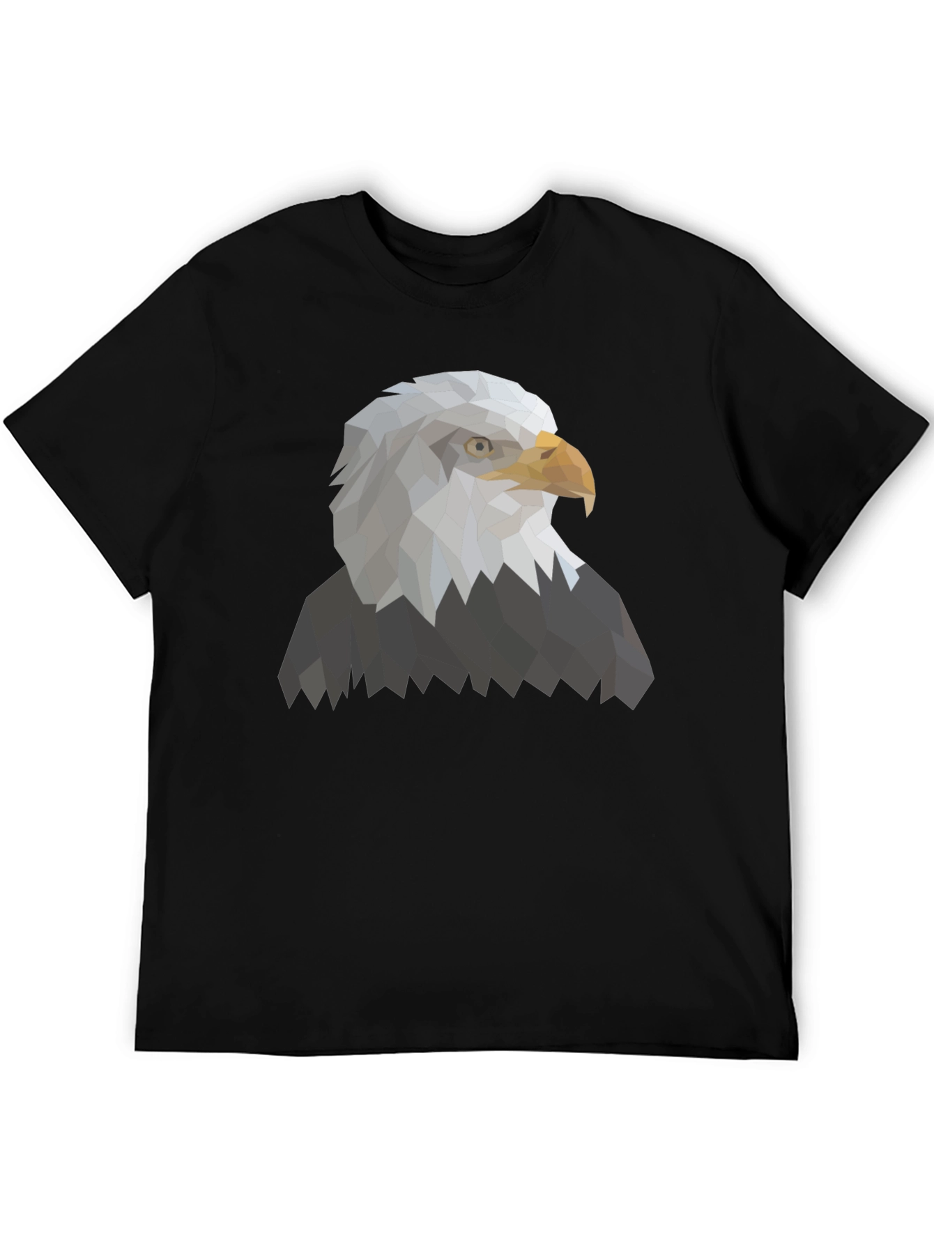 Geometric Eagle Graphic T-Shirt - Modern & Stylish