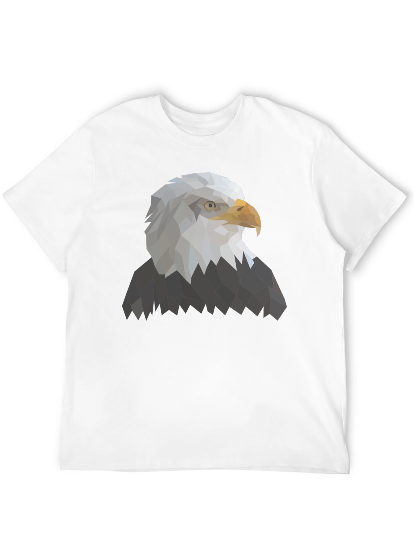 Geometric Eagle Graphic T-Shirt - Modern & Stylish