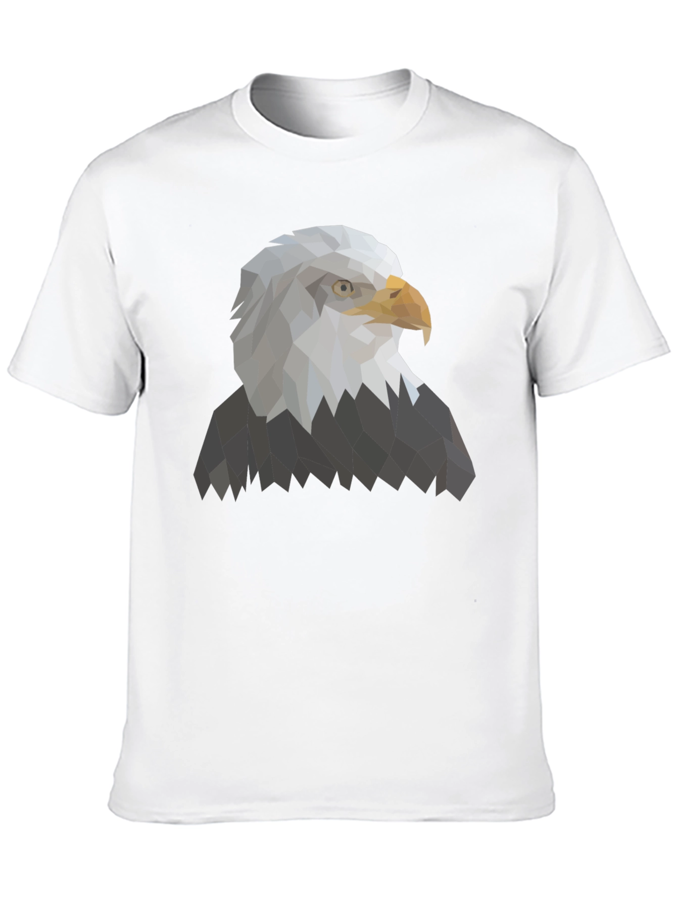 Geometric Eagle Graphic T-Shirt - Modern & Stylish