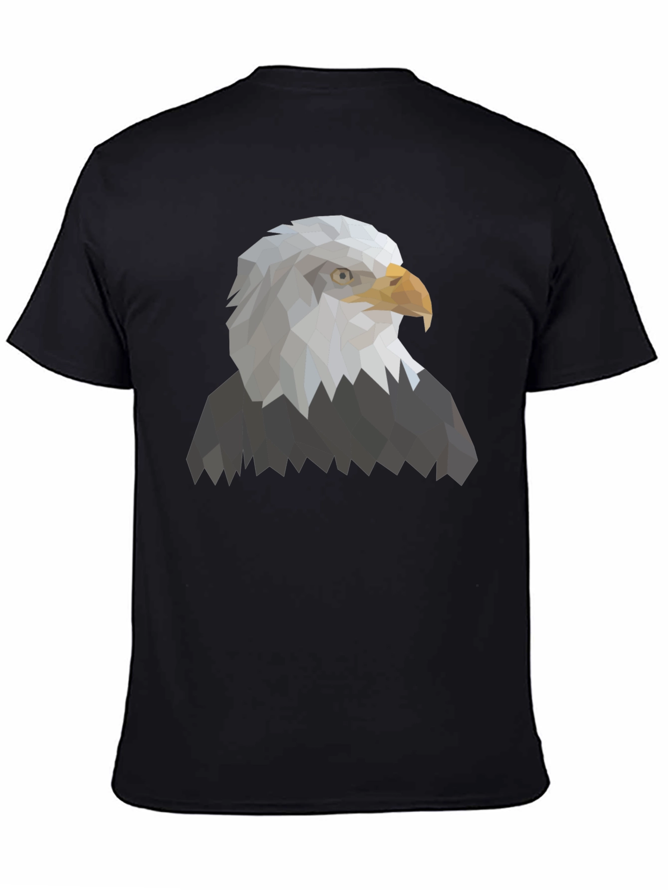 Geometric Eagle Graphic T-Shirt - Modern & Stylish