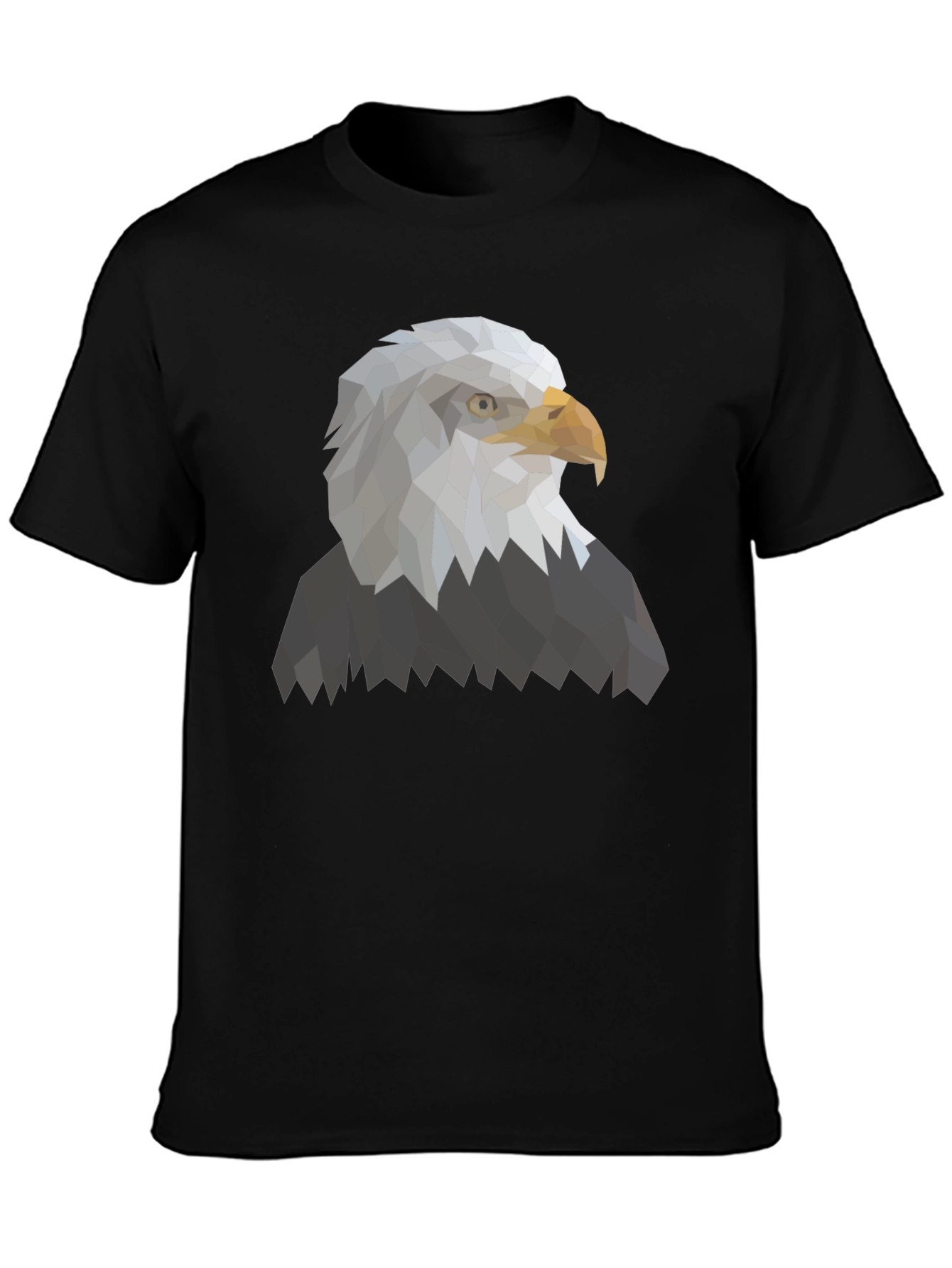Geometric Eagle Graphic T-Shirt - Modern & Stylish