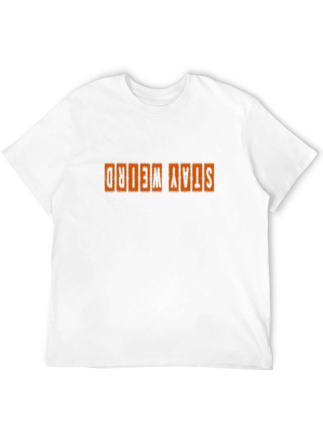 Stay Weird Graphic Tee - Mens Black T-Shirt