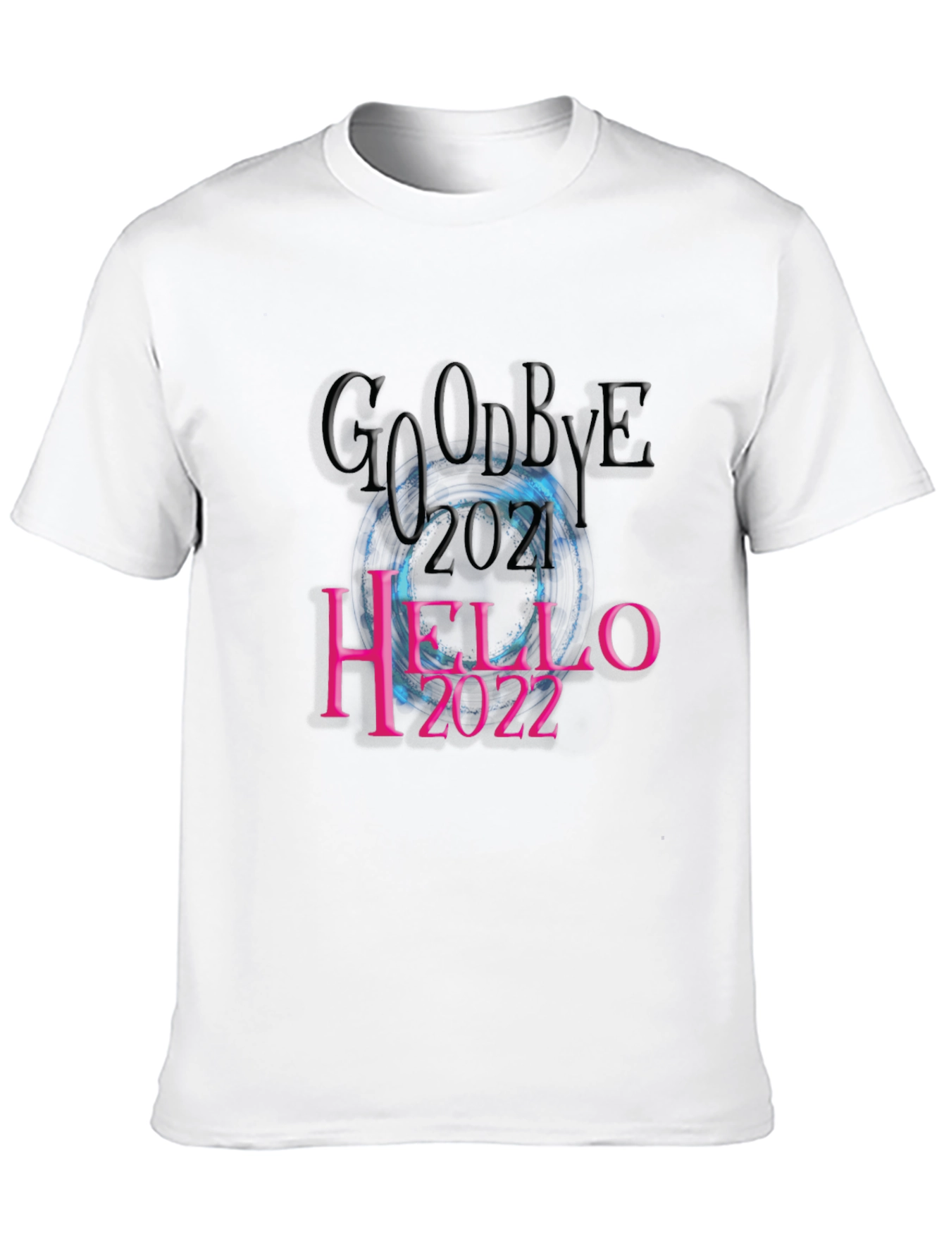 Goodbye 2021 Hello 2022 Graphic Tee