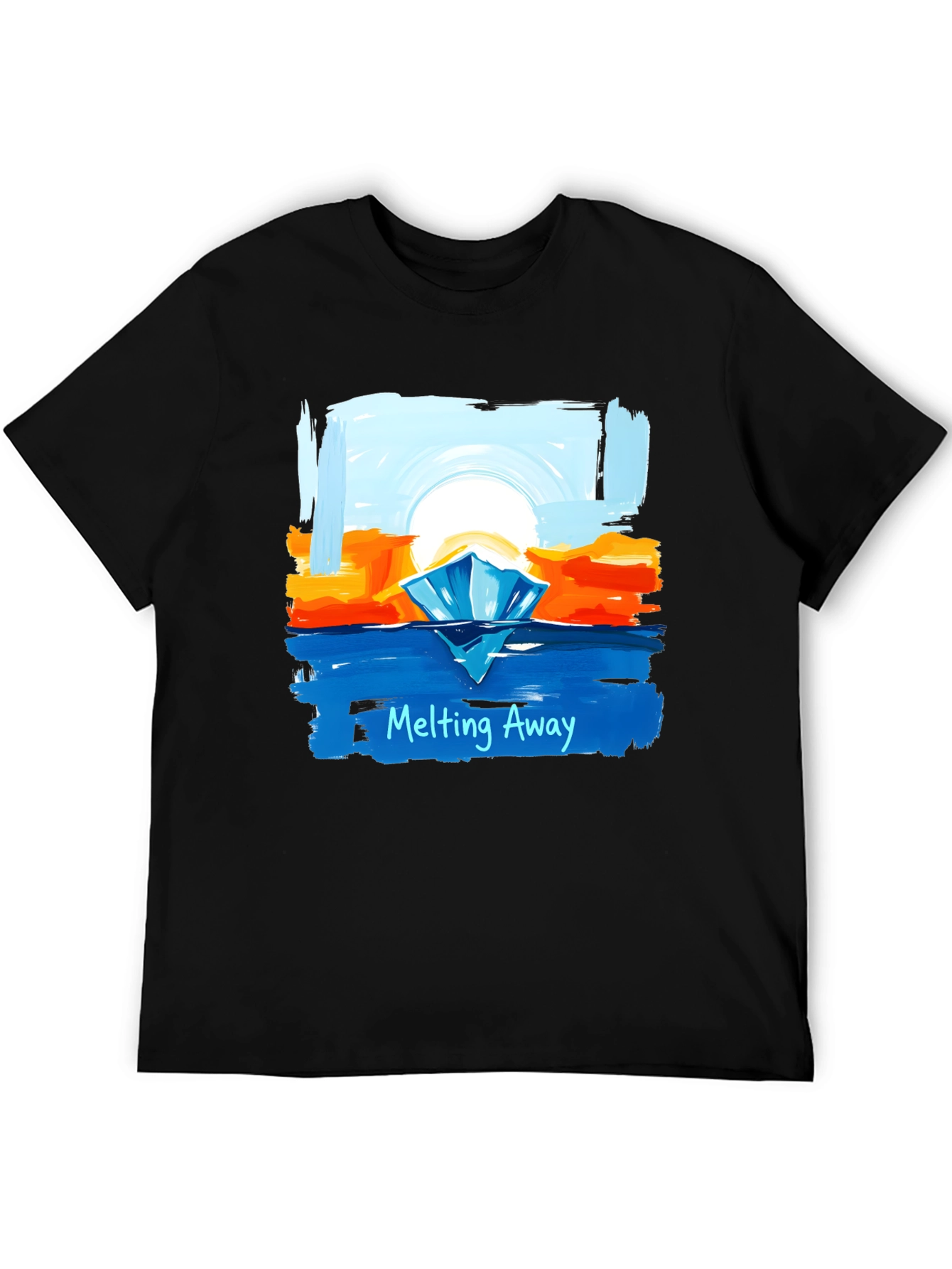 Melting Away Graphic Tee - Climate Change Awareness