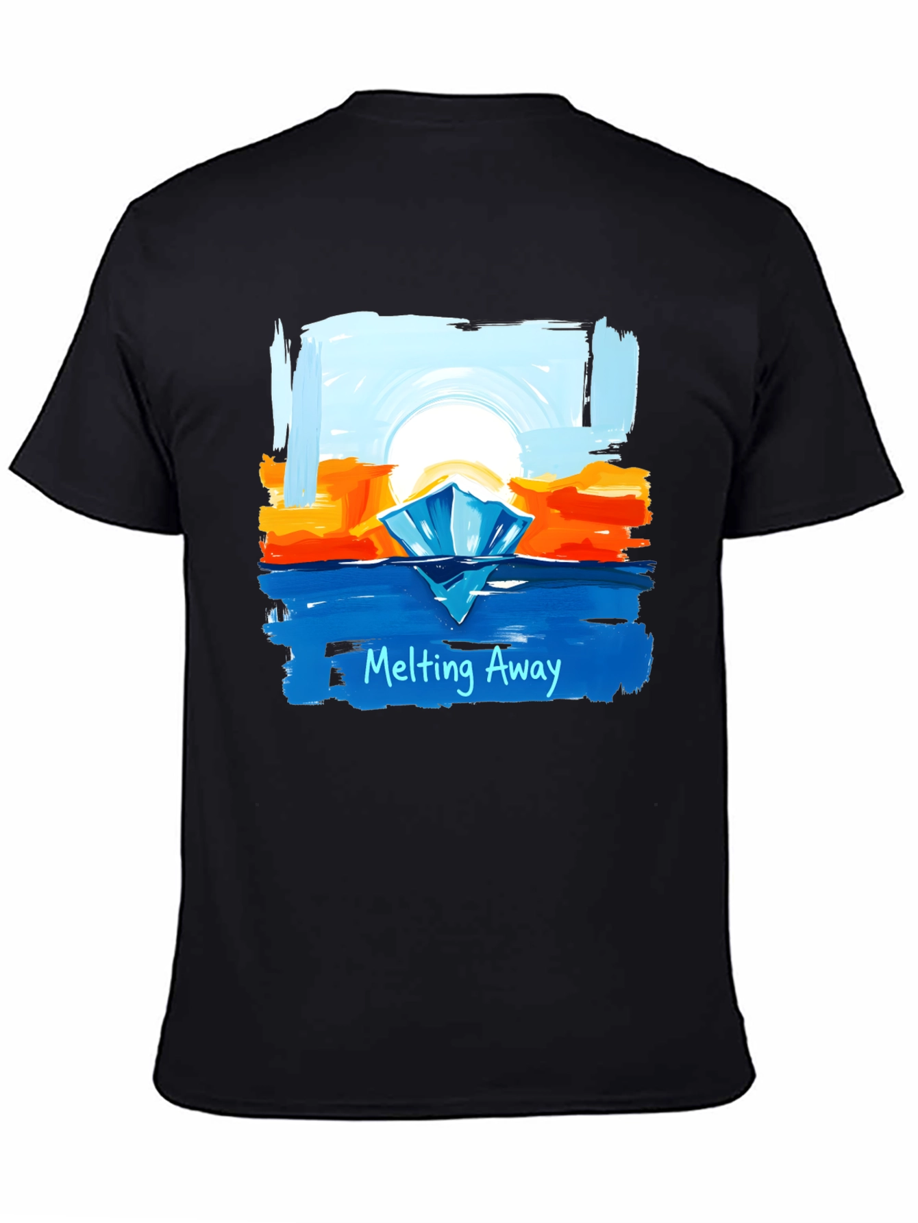 Melting Away Graphic Tee - Climate Change Awareness