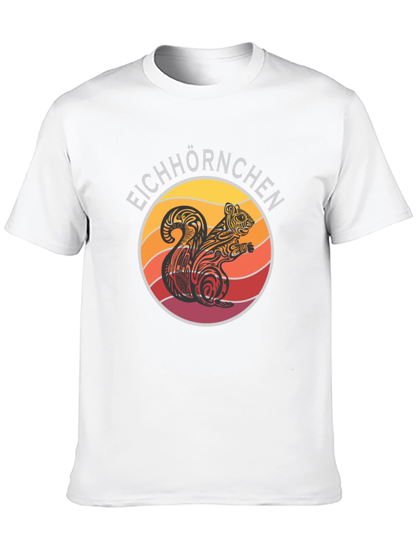 Eichhörnchen Squirrel T-Shirt - Retro Style