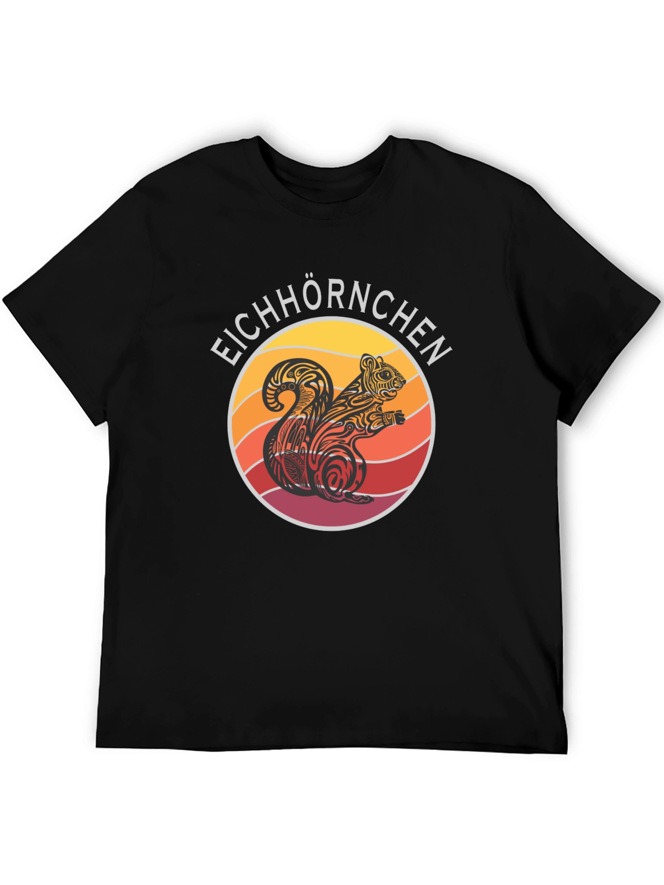 Eichhörnchen Squirrel T-Shirt - Retro Style