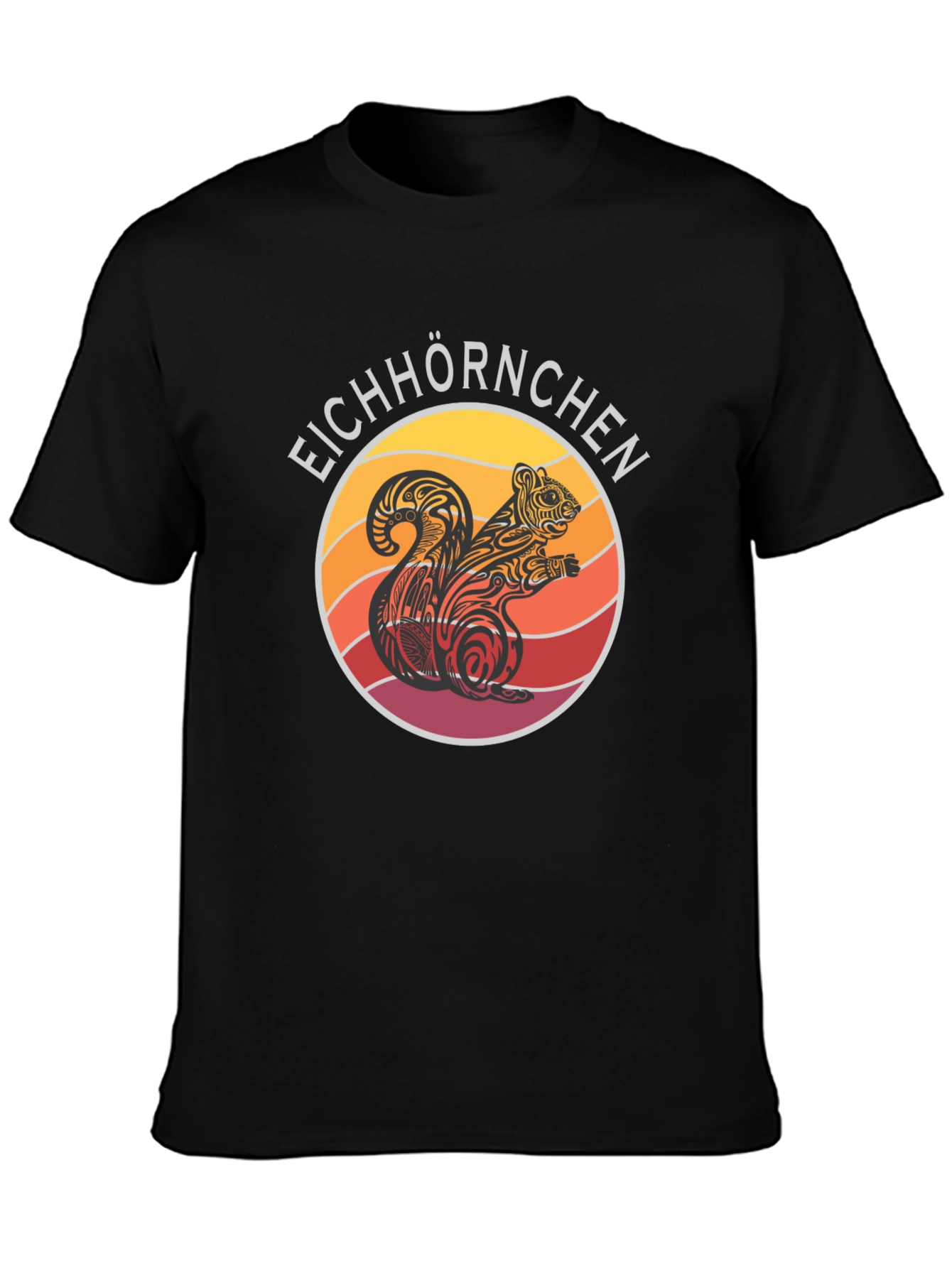 Eichhörnchen Squirrel T-Shirt - Retro Style