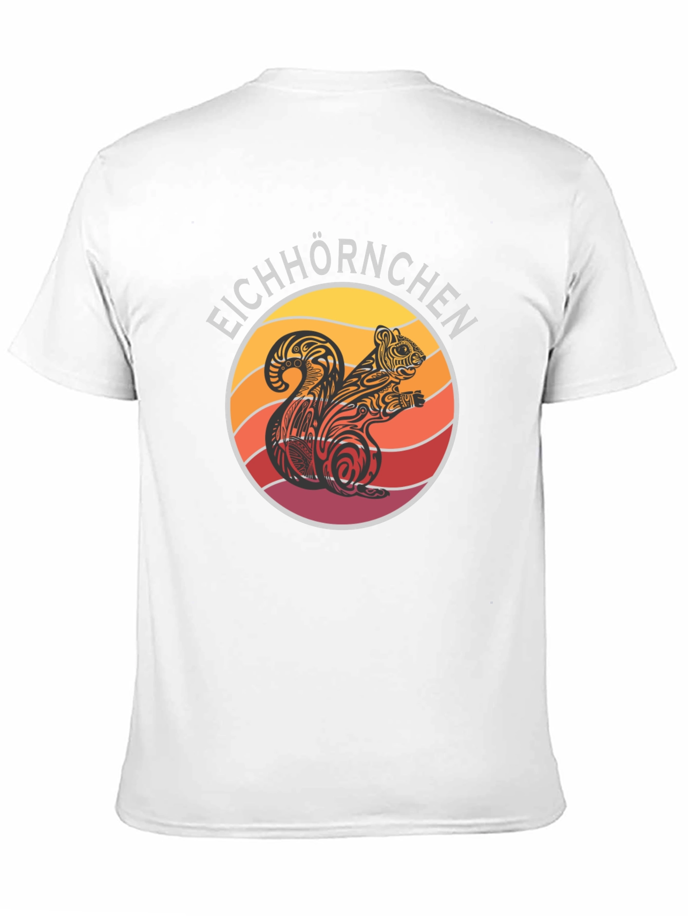 Eichhörnchen Squirrel T-Shirt - Retro Style