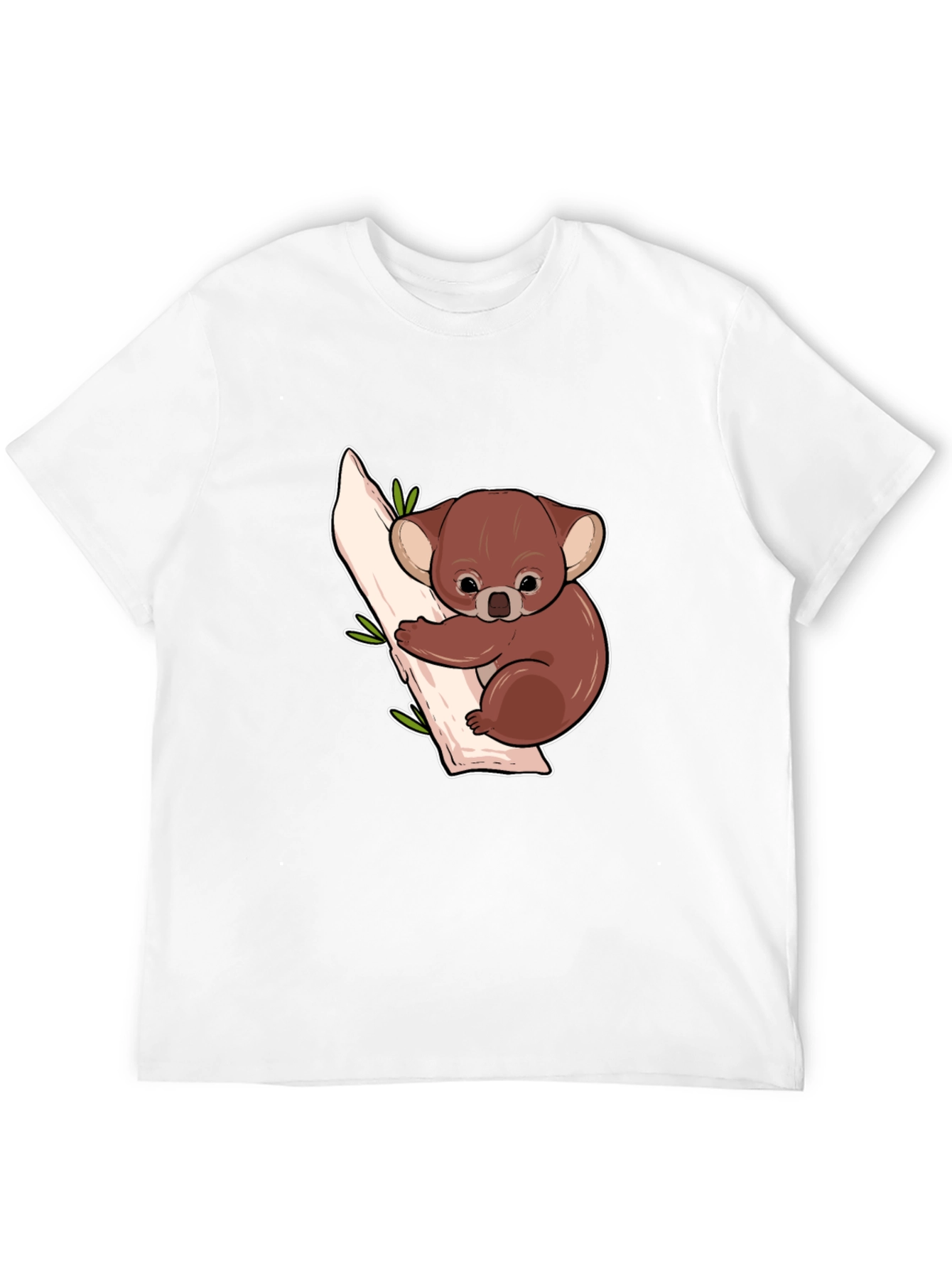 Koala Bear Graphic Black Tee