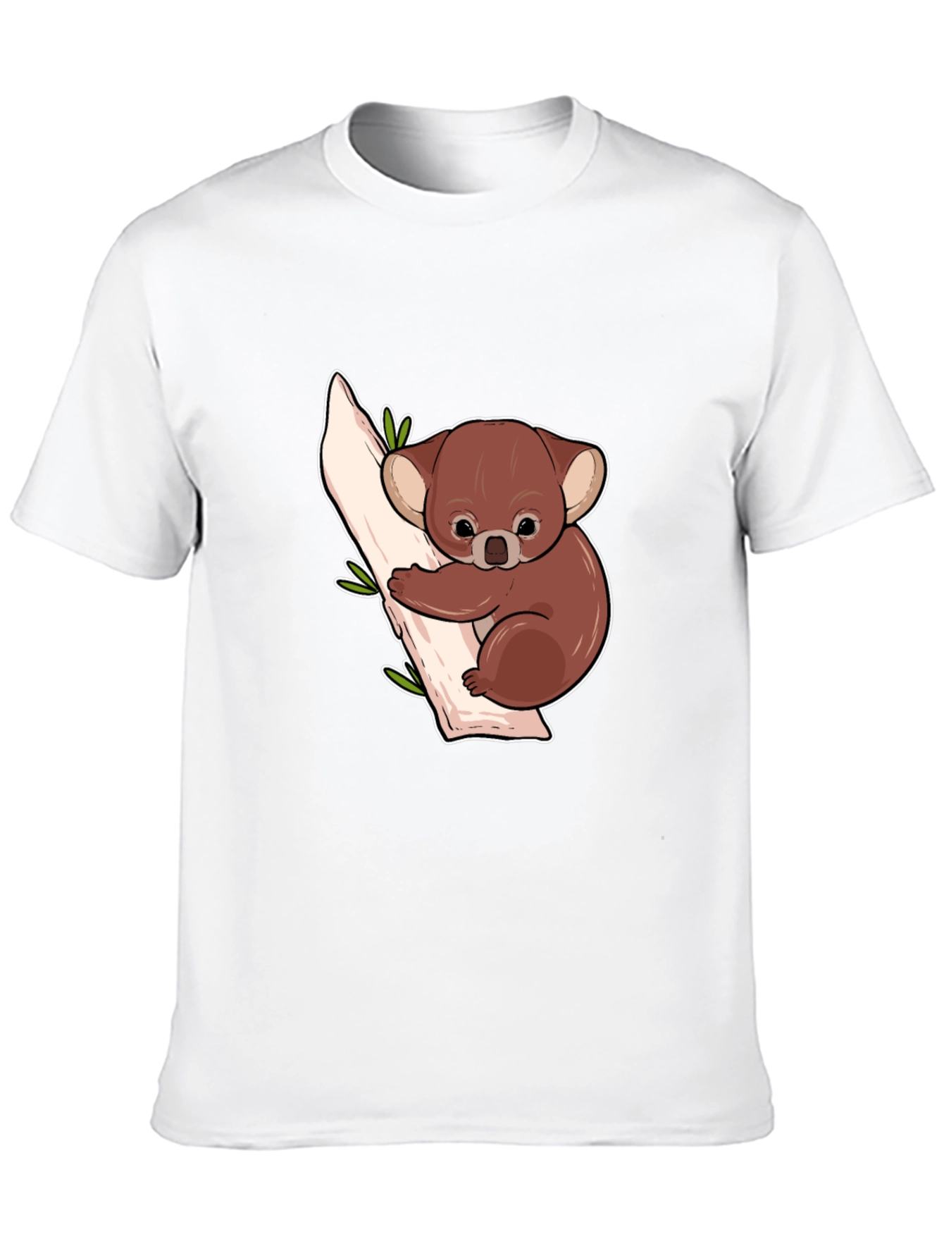 Koala Bear Graphic Black Tee
