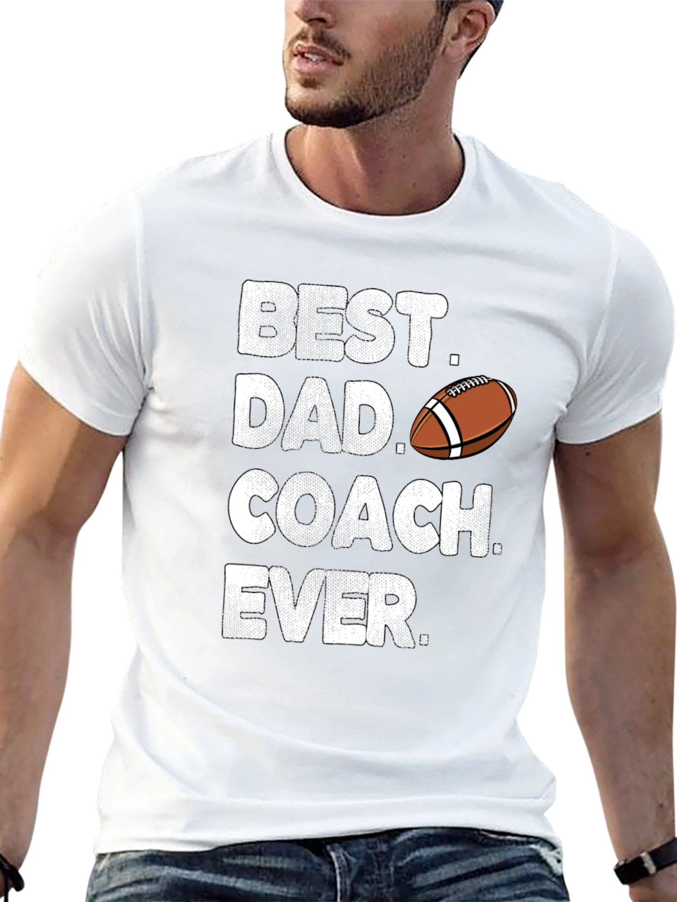 Best Dad Coach Ever T-Shirt