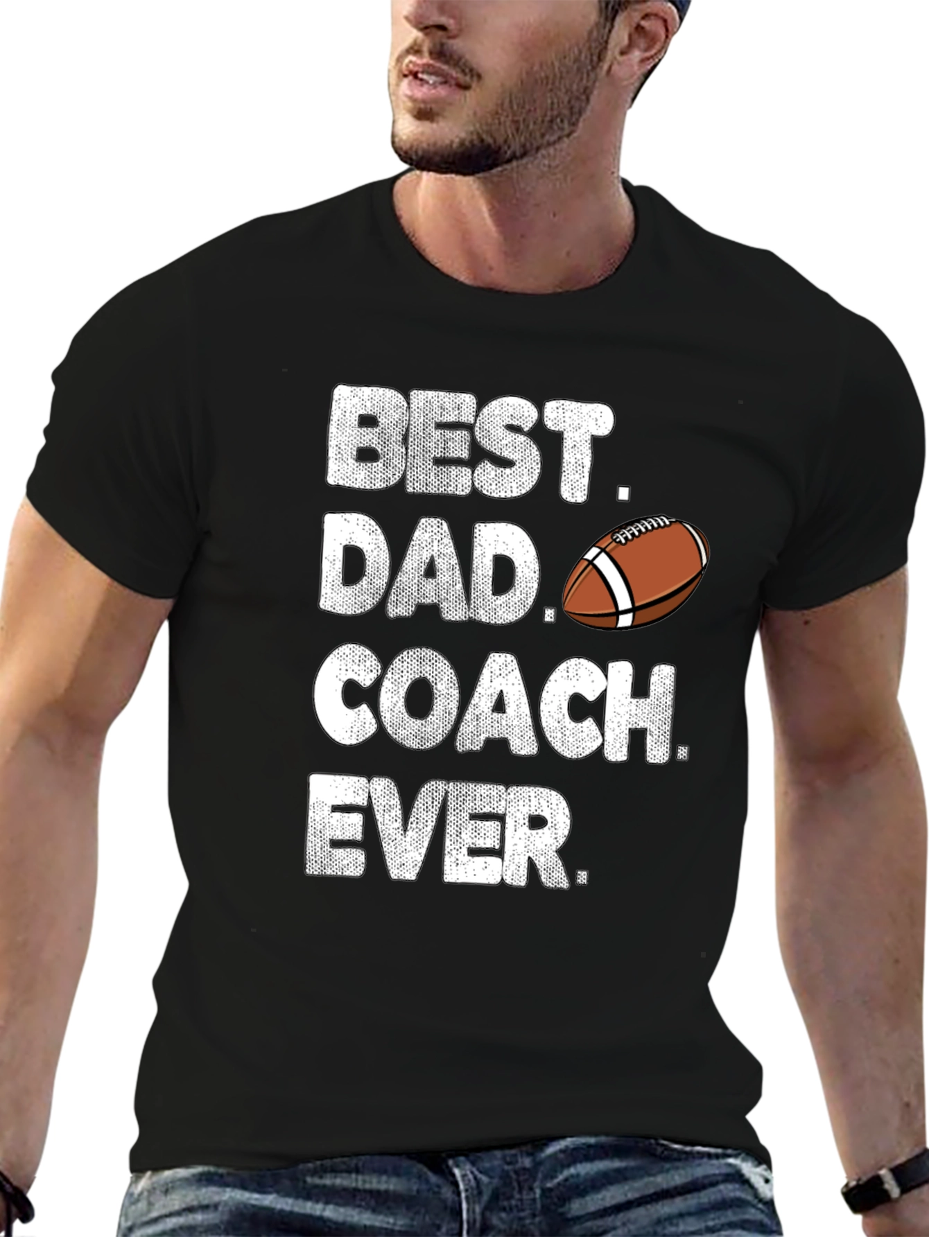 Best Dad Coach Ever T-Shirt