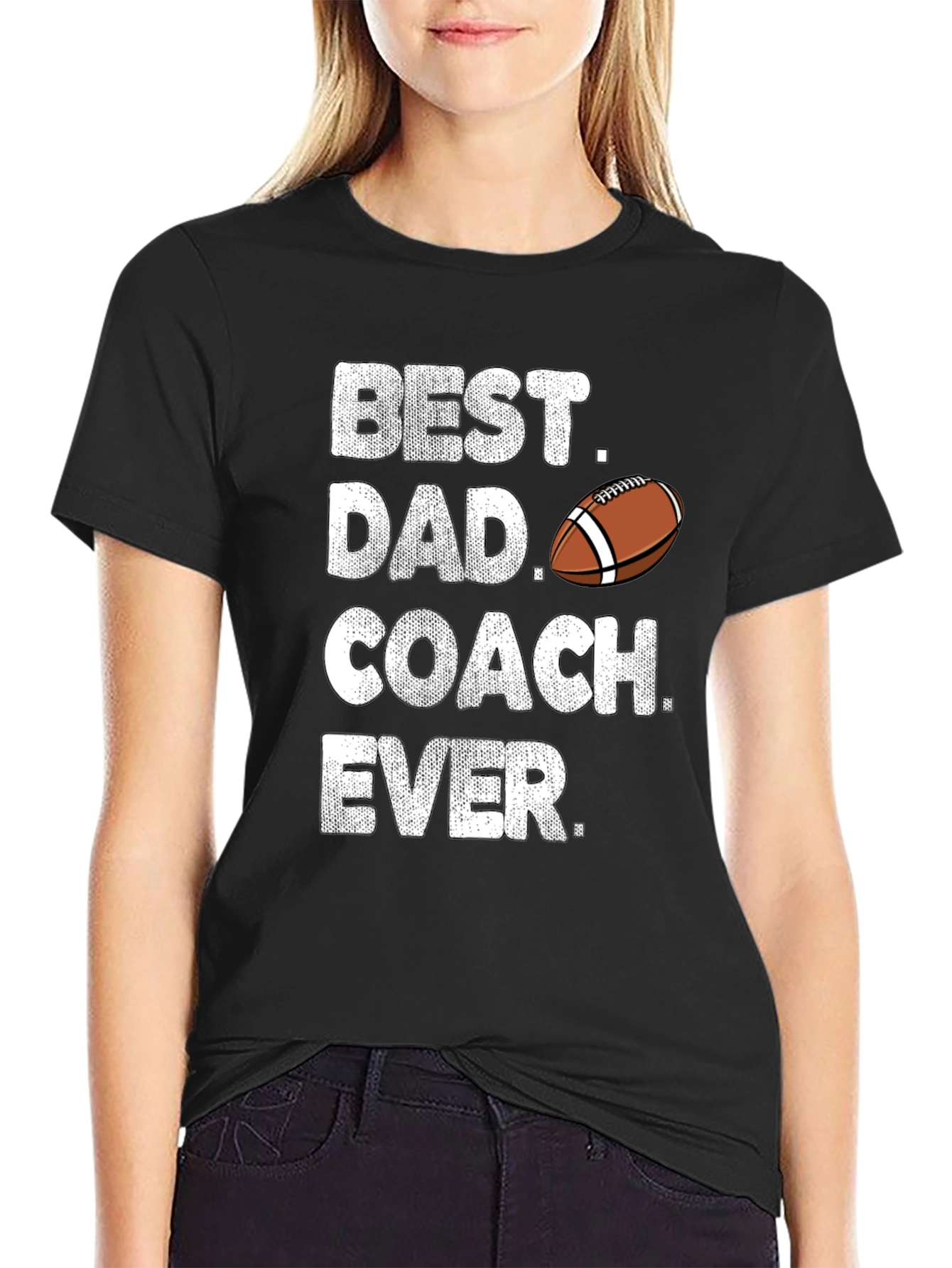 Best Dad Coach Ever T-Shirt