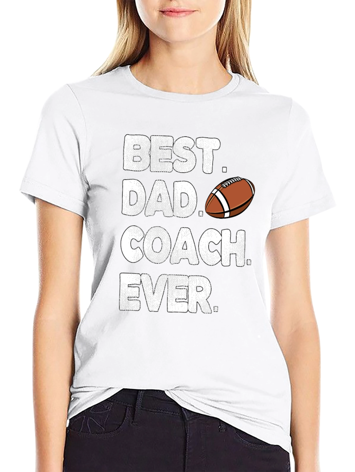 Best Dad Coach Ever T-Shirt
