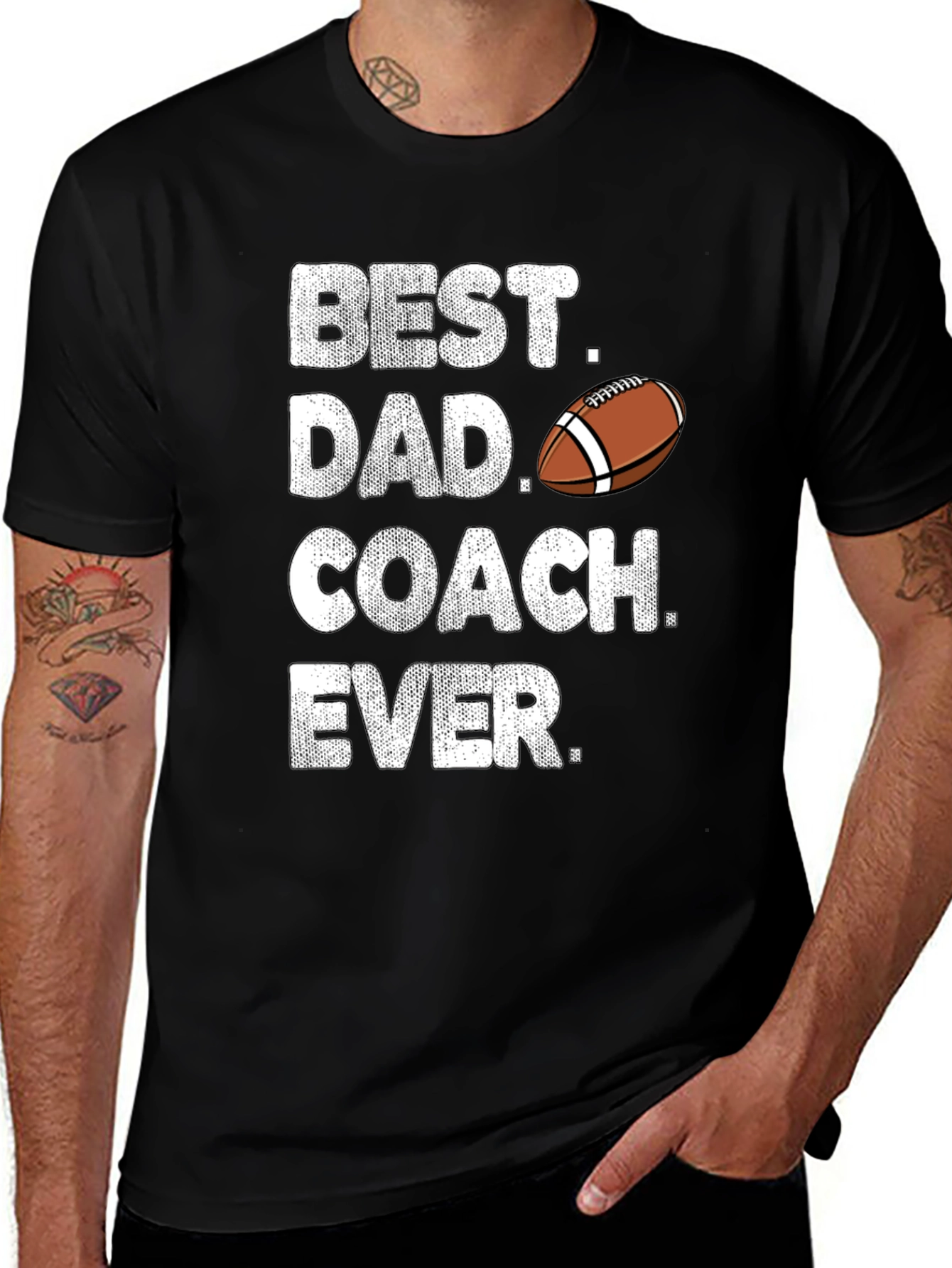 Best Dad Coach Ever T-Shirt