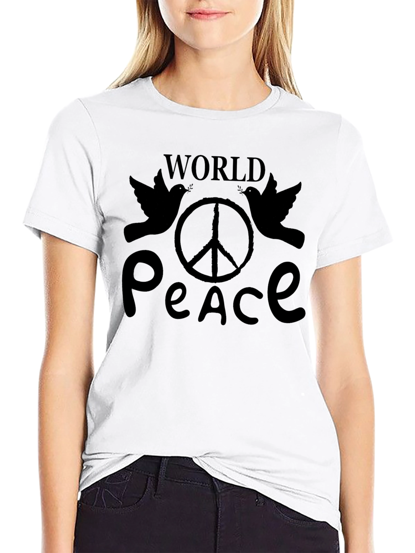 World Peace Graphic T-Shirt