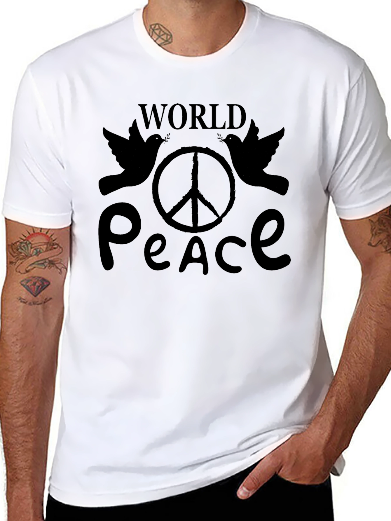 World Peace Graphic T-Shirt