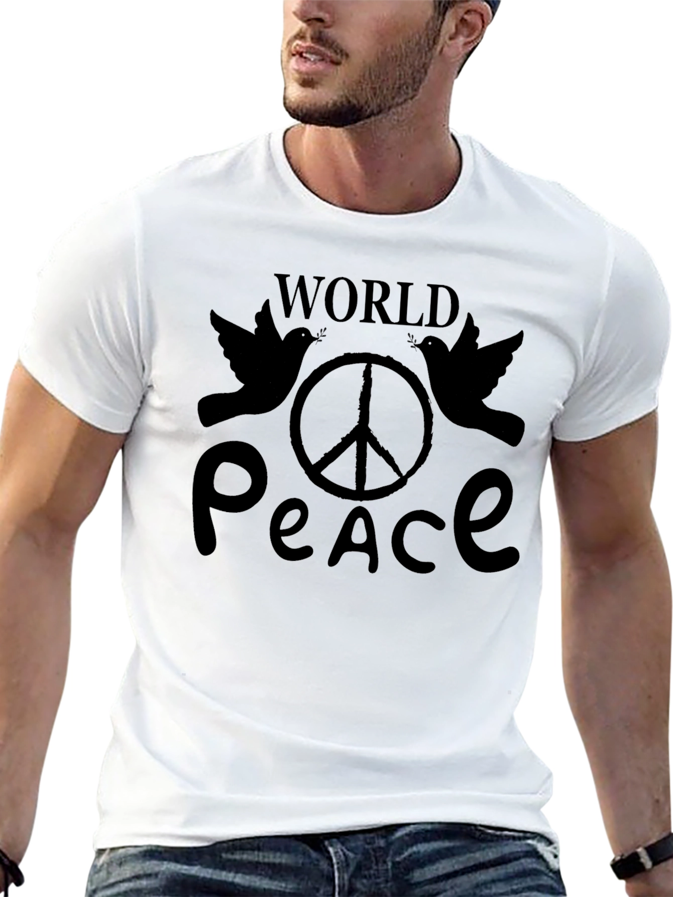 World Peace Graphic T-Shirt