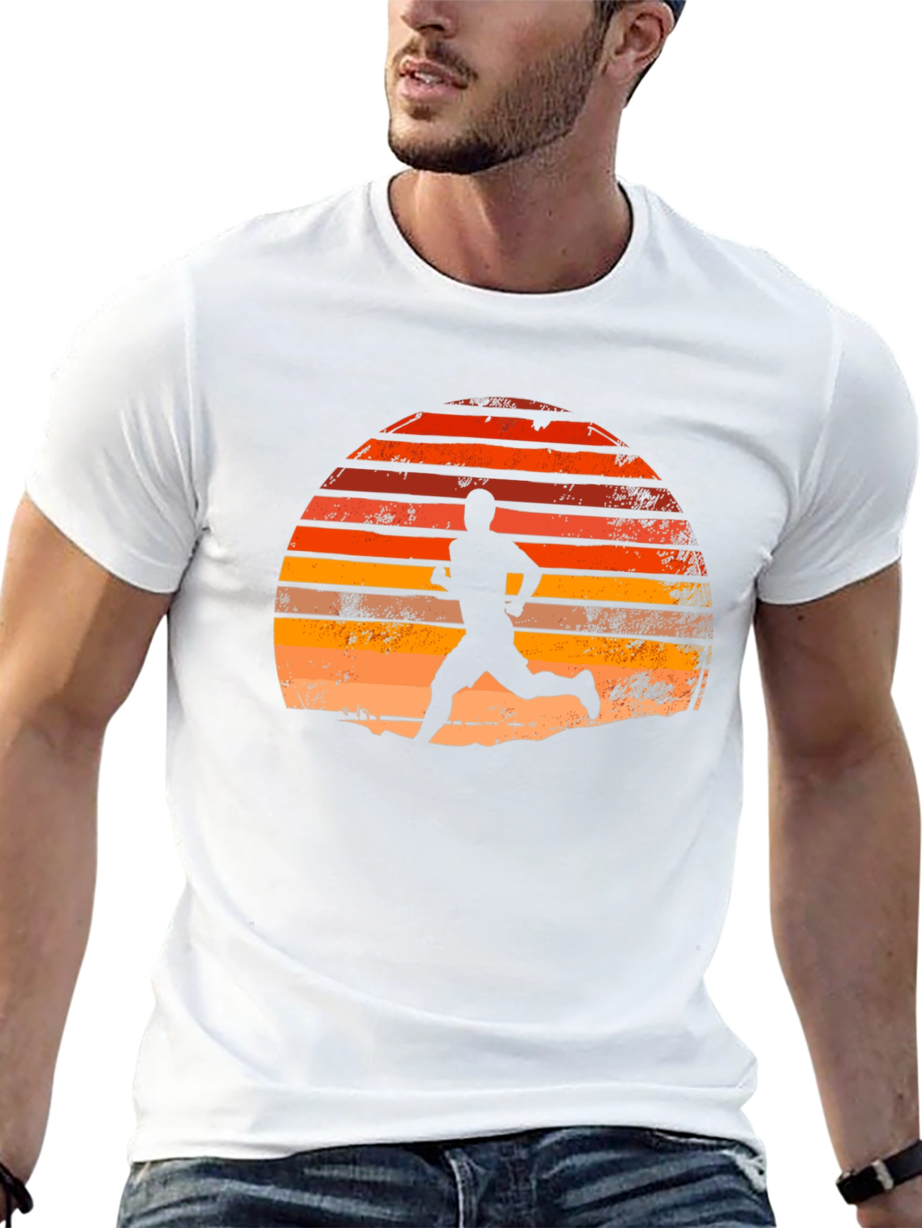 Sunset Runner Graphic T-Shirt